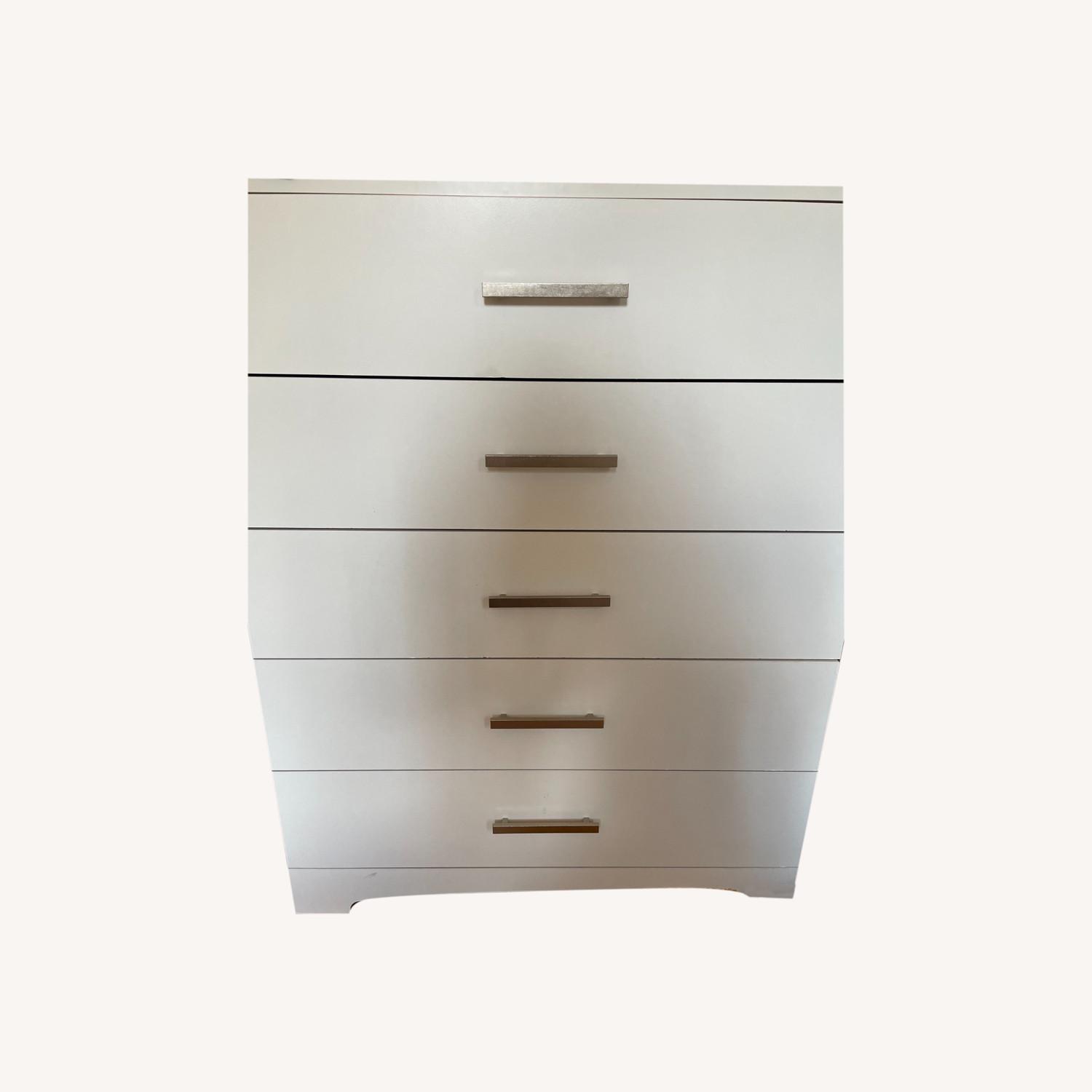 Wayfair White 5 Drawer Dresser Chest AptDeco