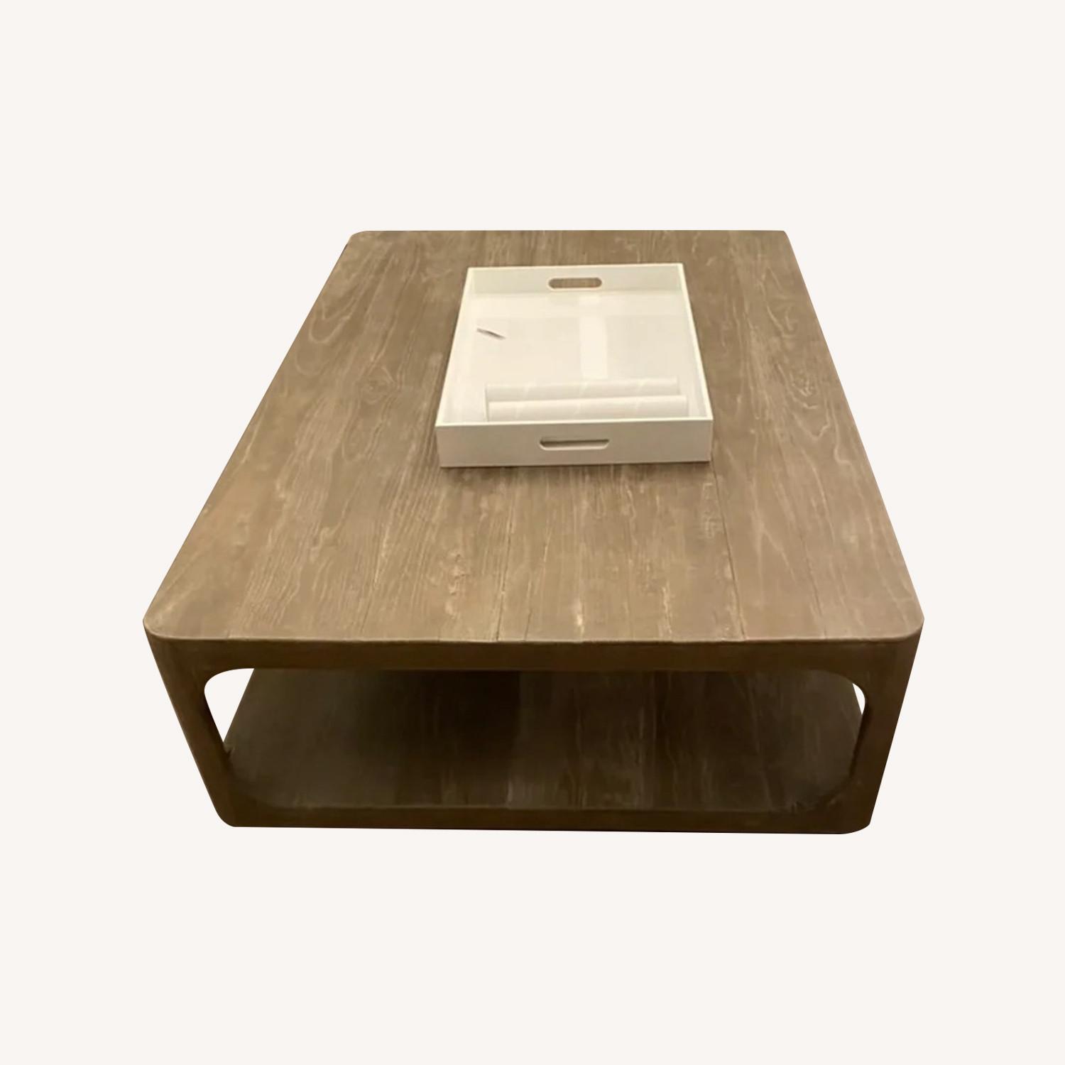 Restoration Hardware Martens Coffee Table AptDeco