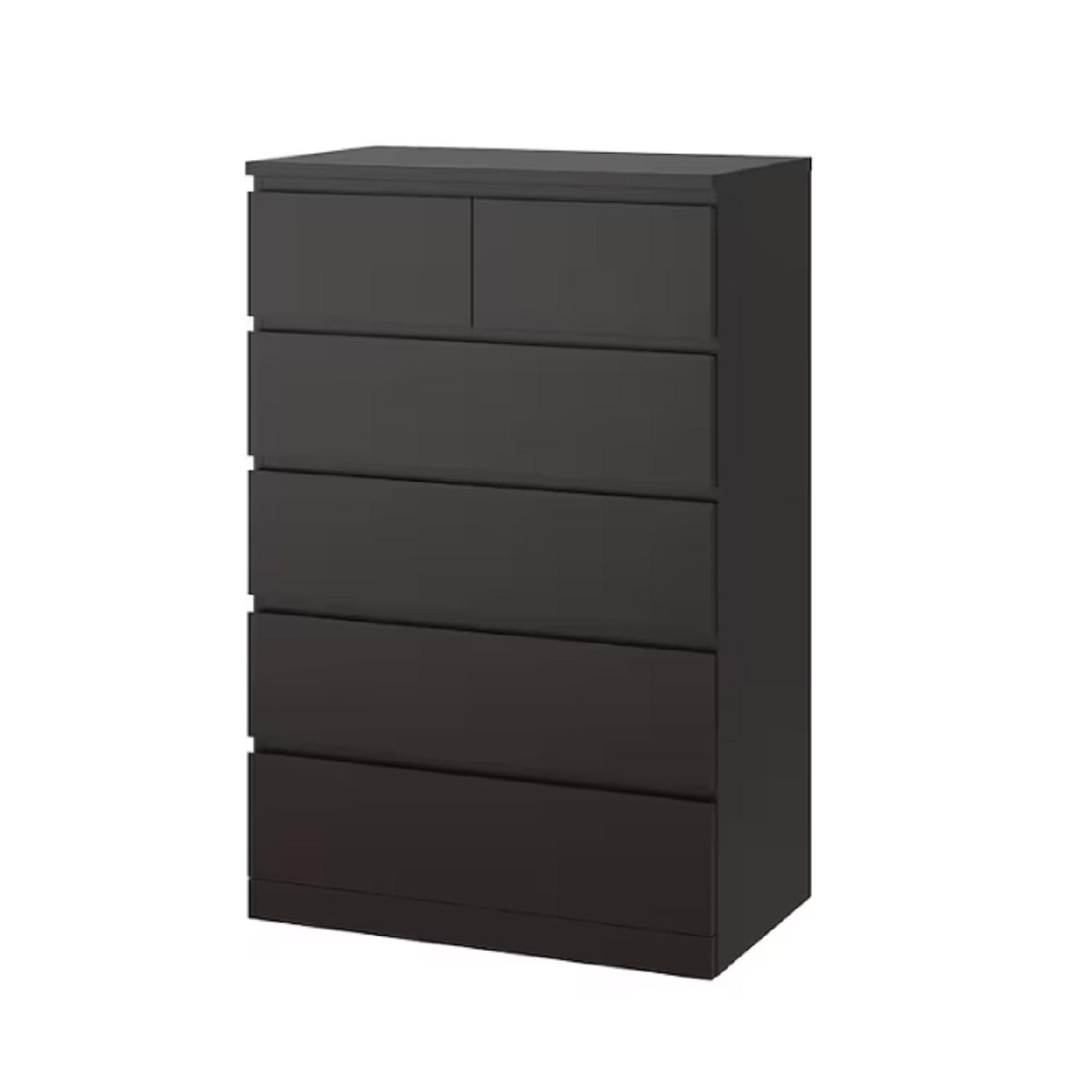 IKEA - Malm 6-Drawer Dresser Chest - image-4