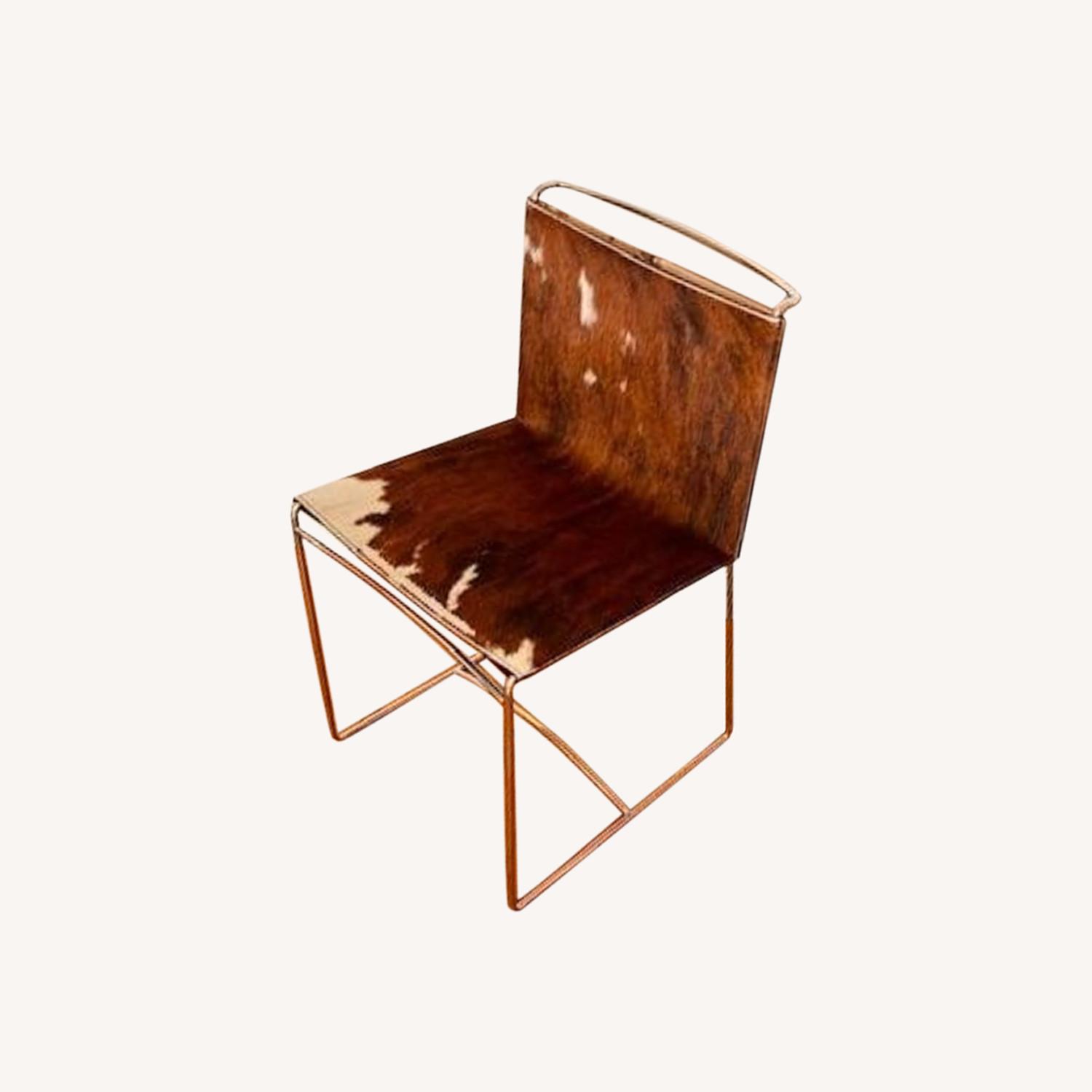 Design Within Reach Reclaimed Cowhide Chairs AptDeco