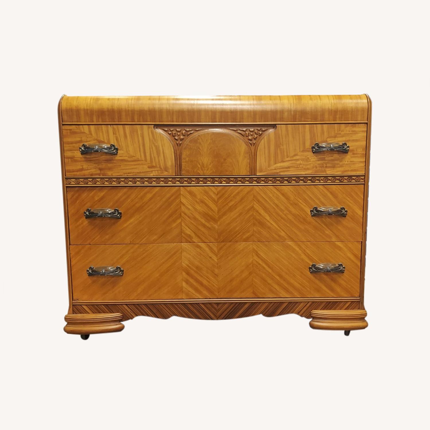 Vintage Waterfall Dresser AptDeco