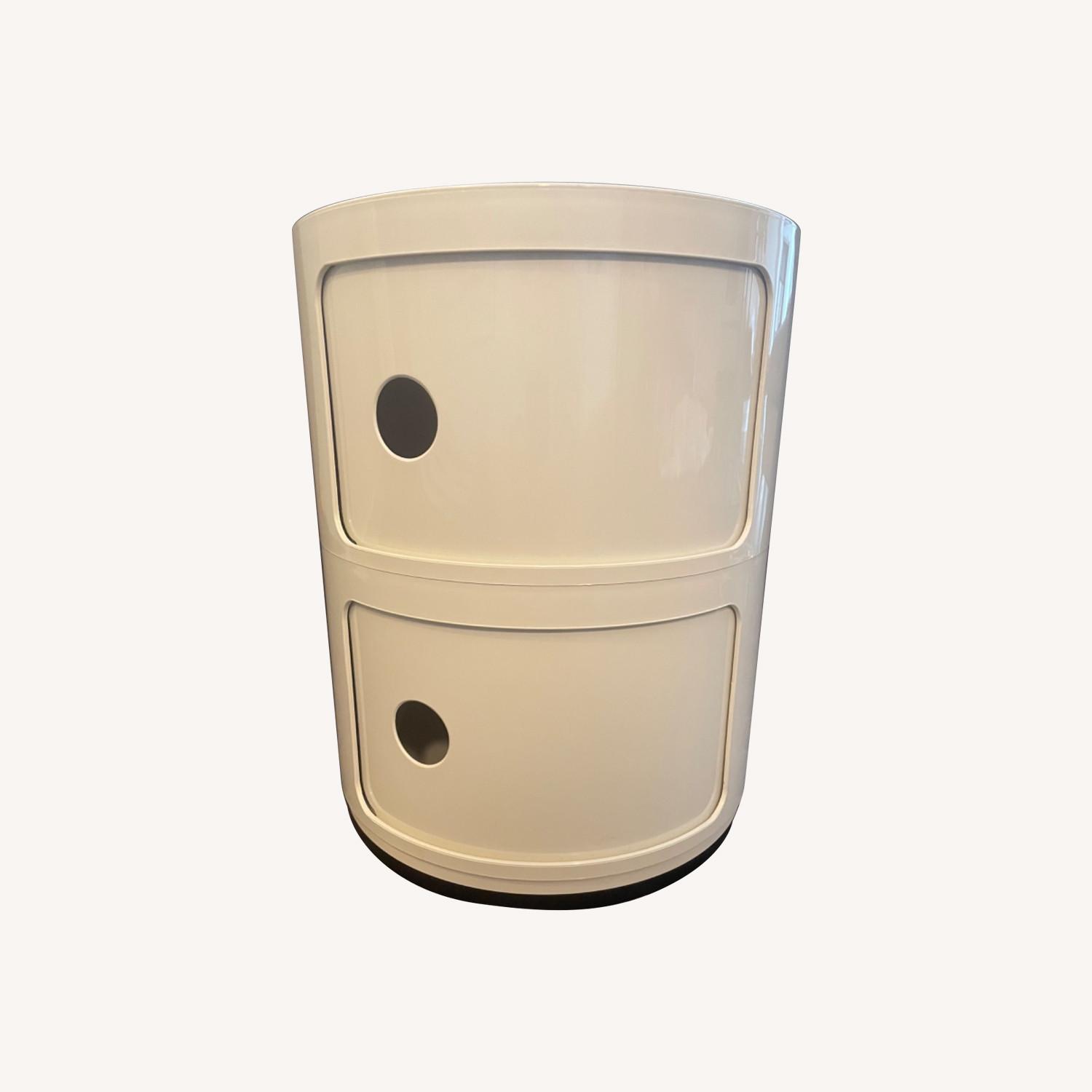 Kartell White Componibili Storage Unit - image-0