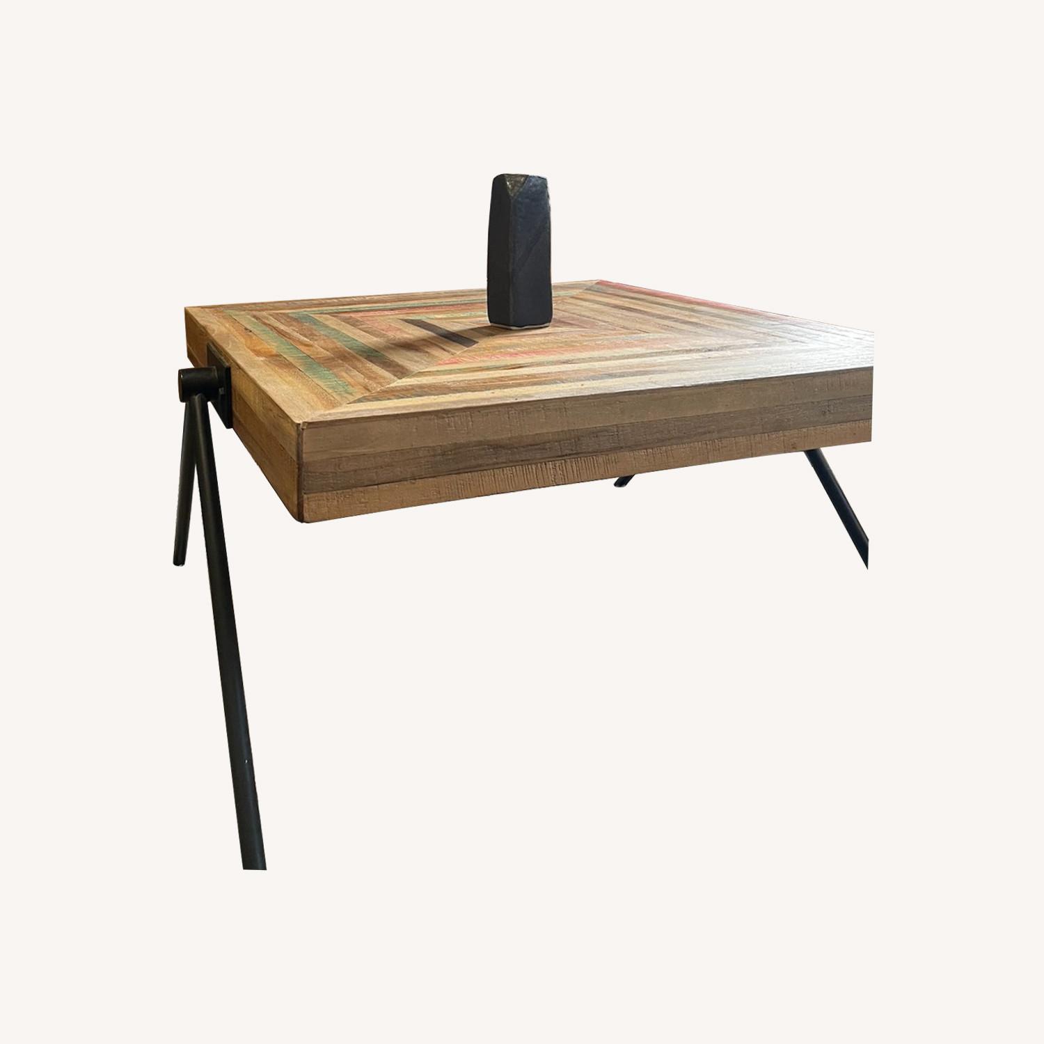 Reclaimed Teak Hardwood Coffee Table - image-0