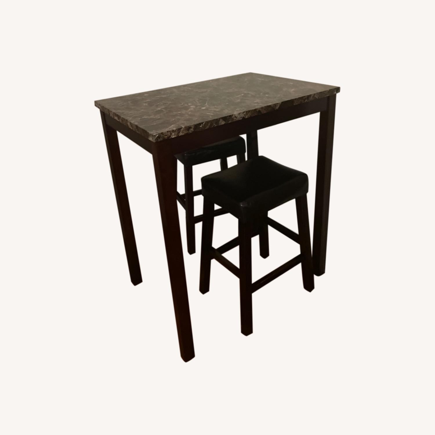 Target Bar Stool Dining Set for 2 AptDeco