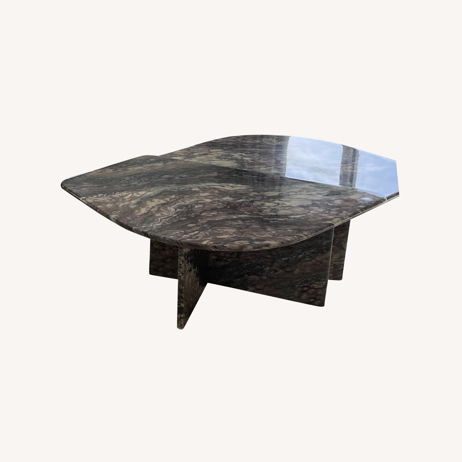 Marble Nesting Coffee Table AptDeco