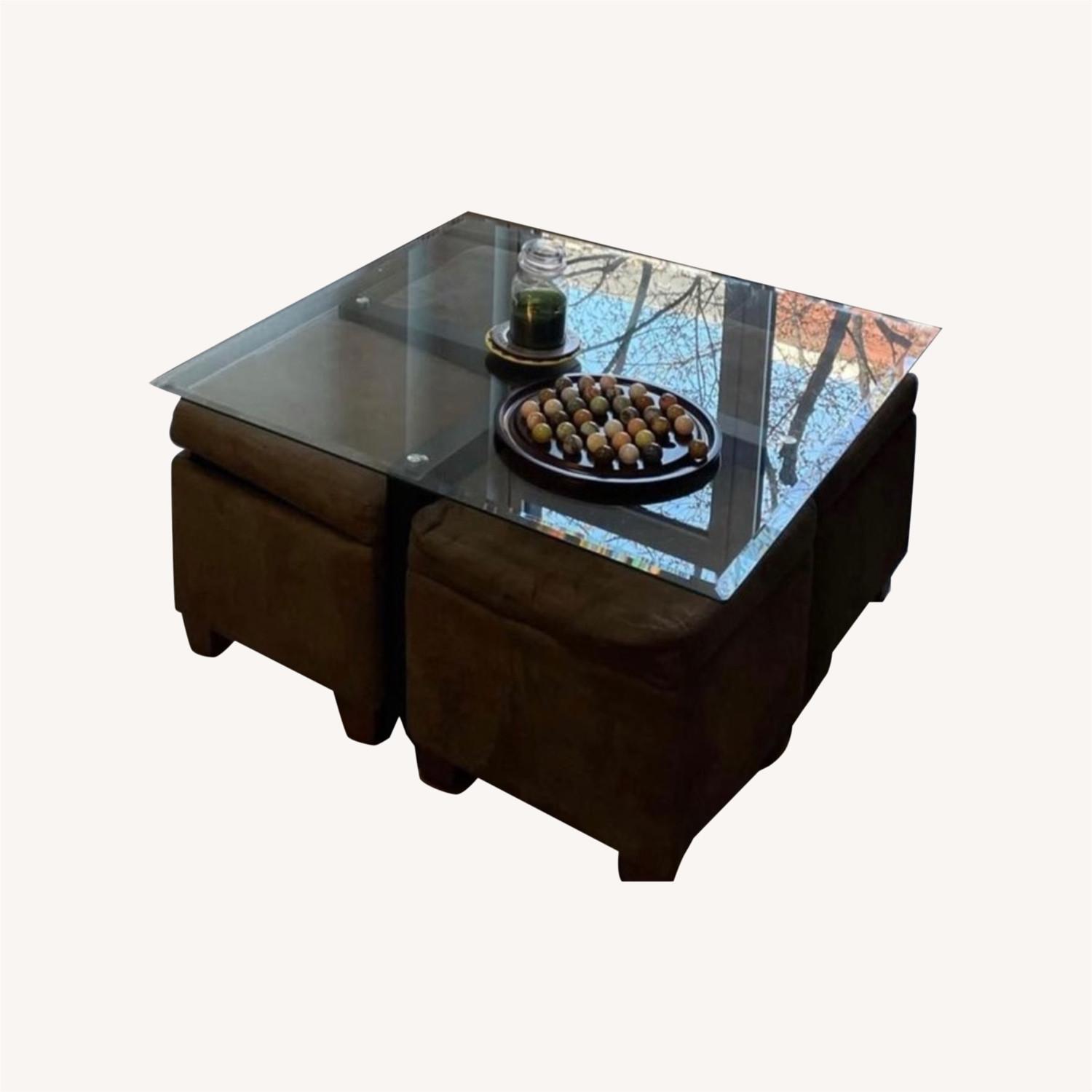 Storage Ottoman Coffee Table - image-0