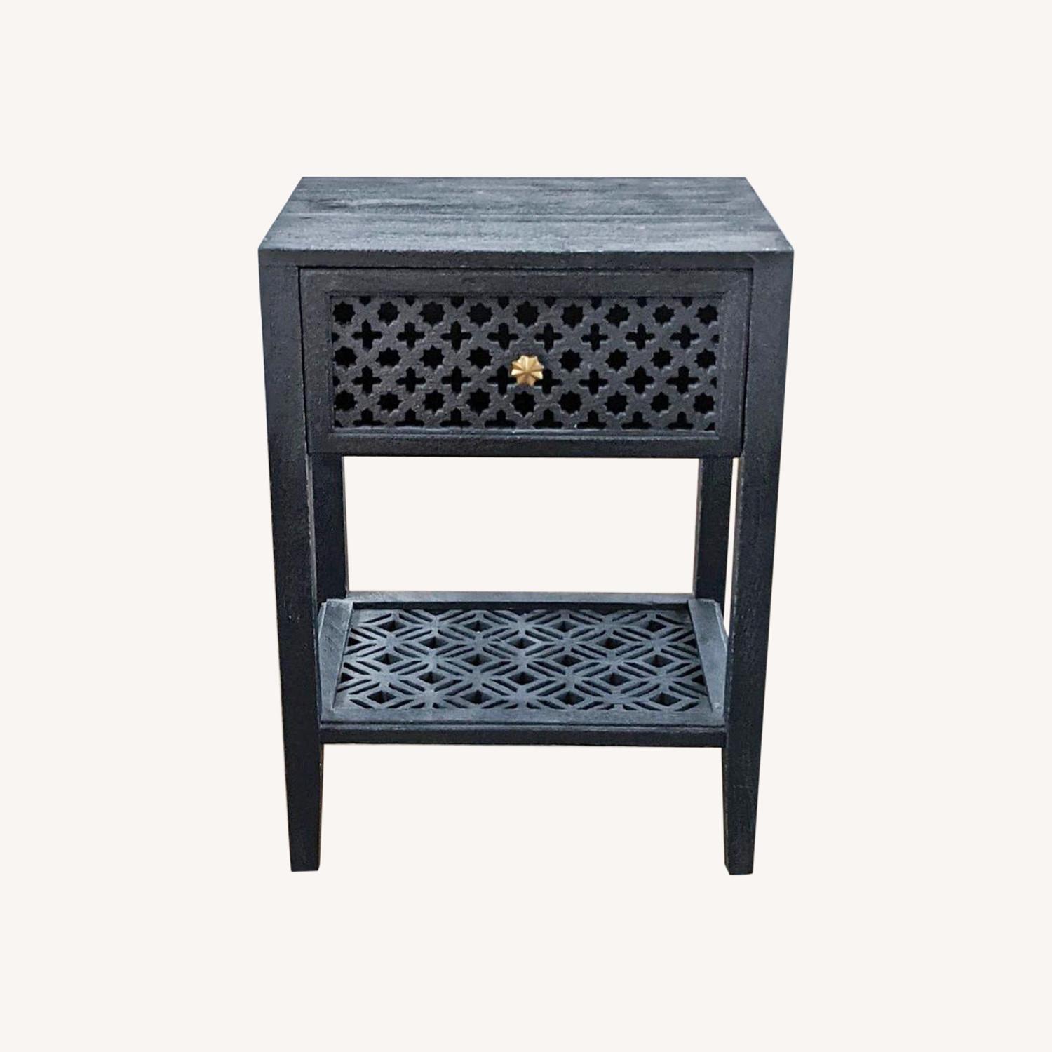 Pair of Anthropologie One Drawer Nightstands AptDeco