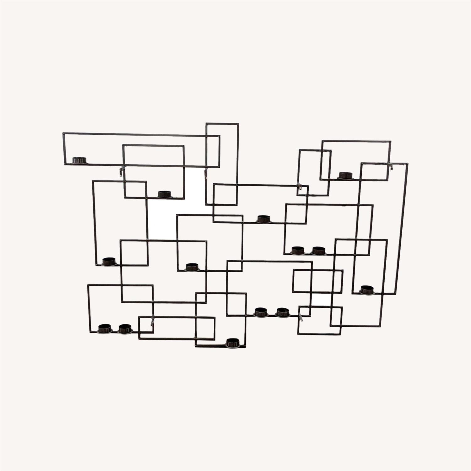 Crate & Barrel Circuit Wall Candle Holder AptDeco