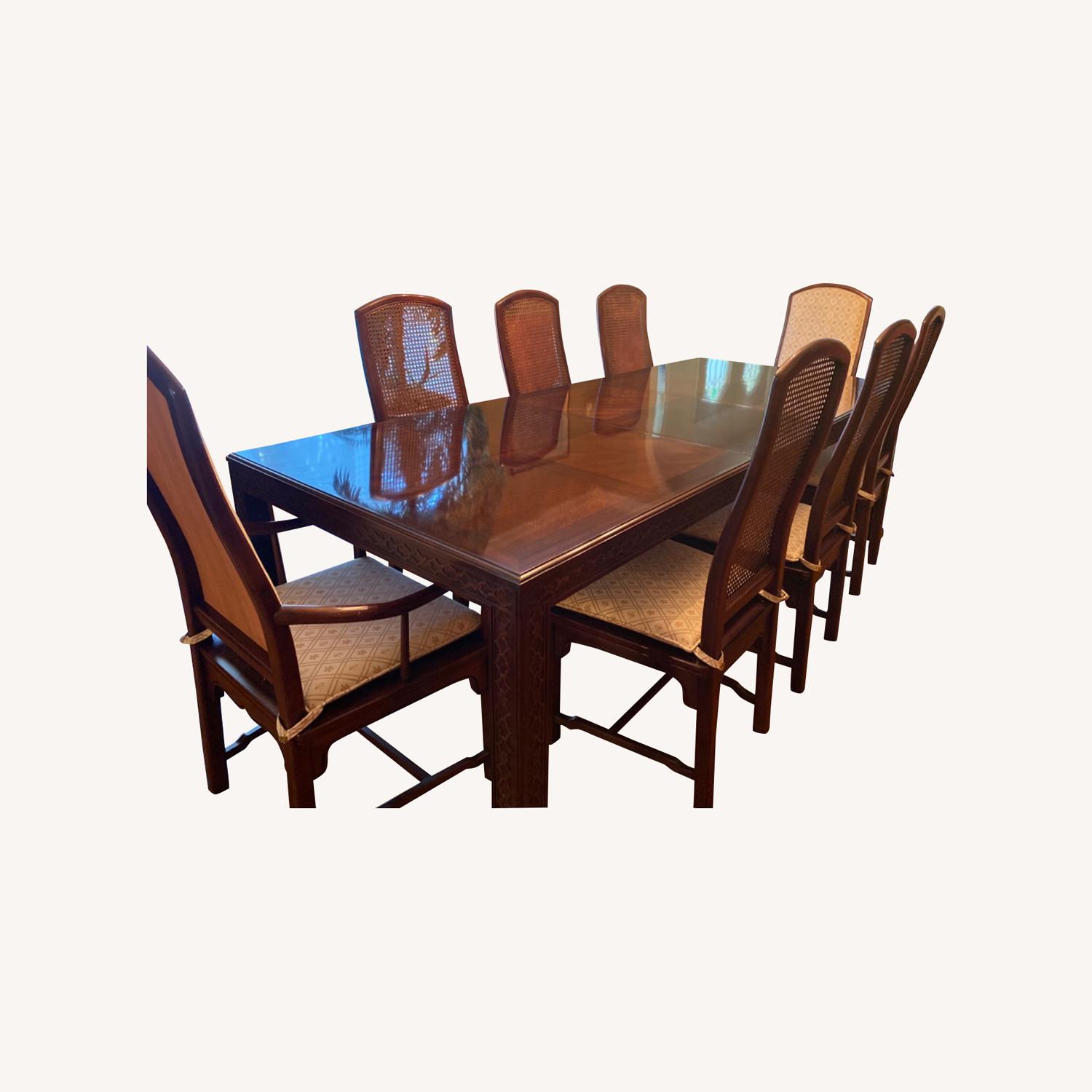 Vintage Henredon Mahogany Dining set AptDeco