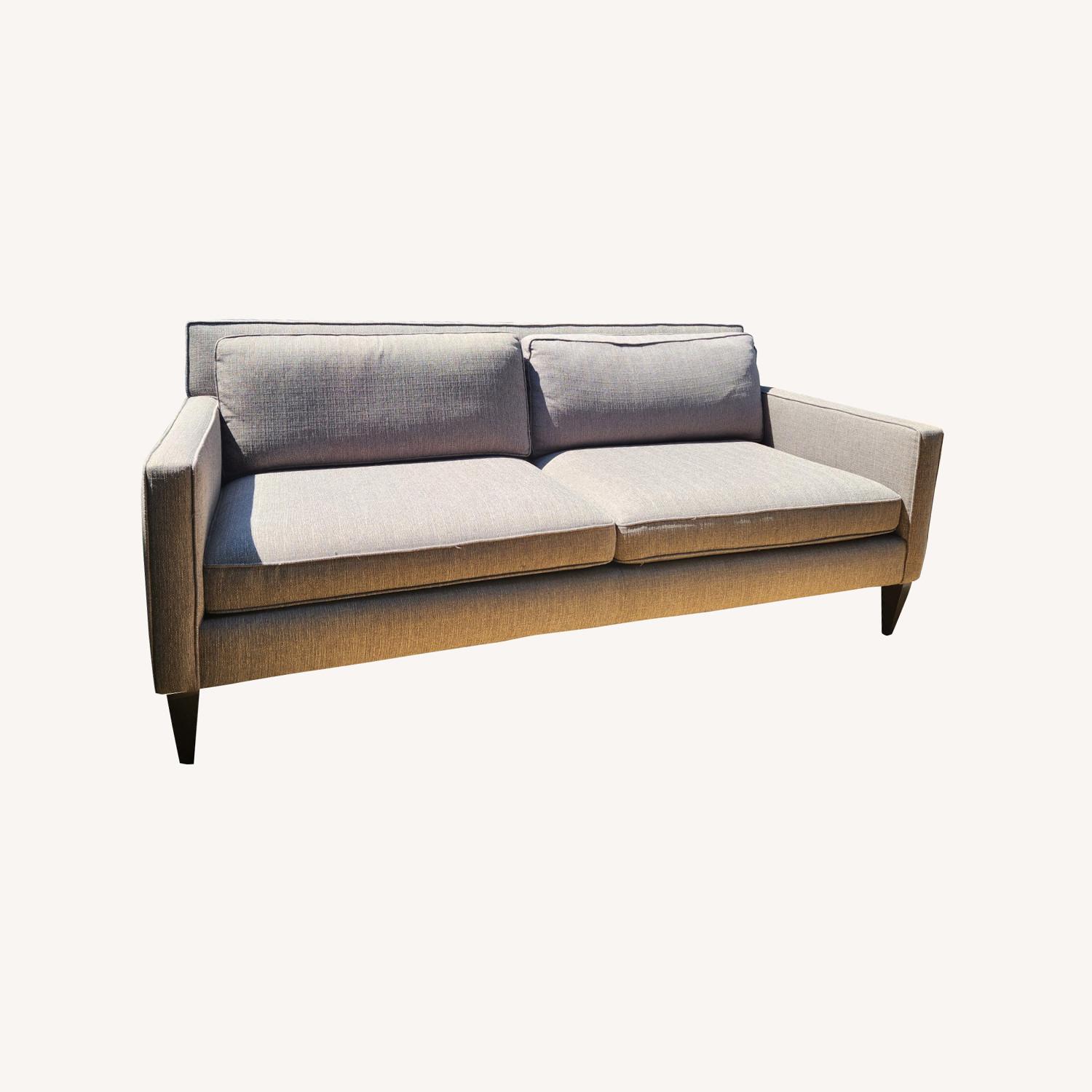 Crate & Barrel Rochelle Sofa in Audra Smoke AptDeco