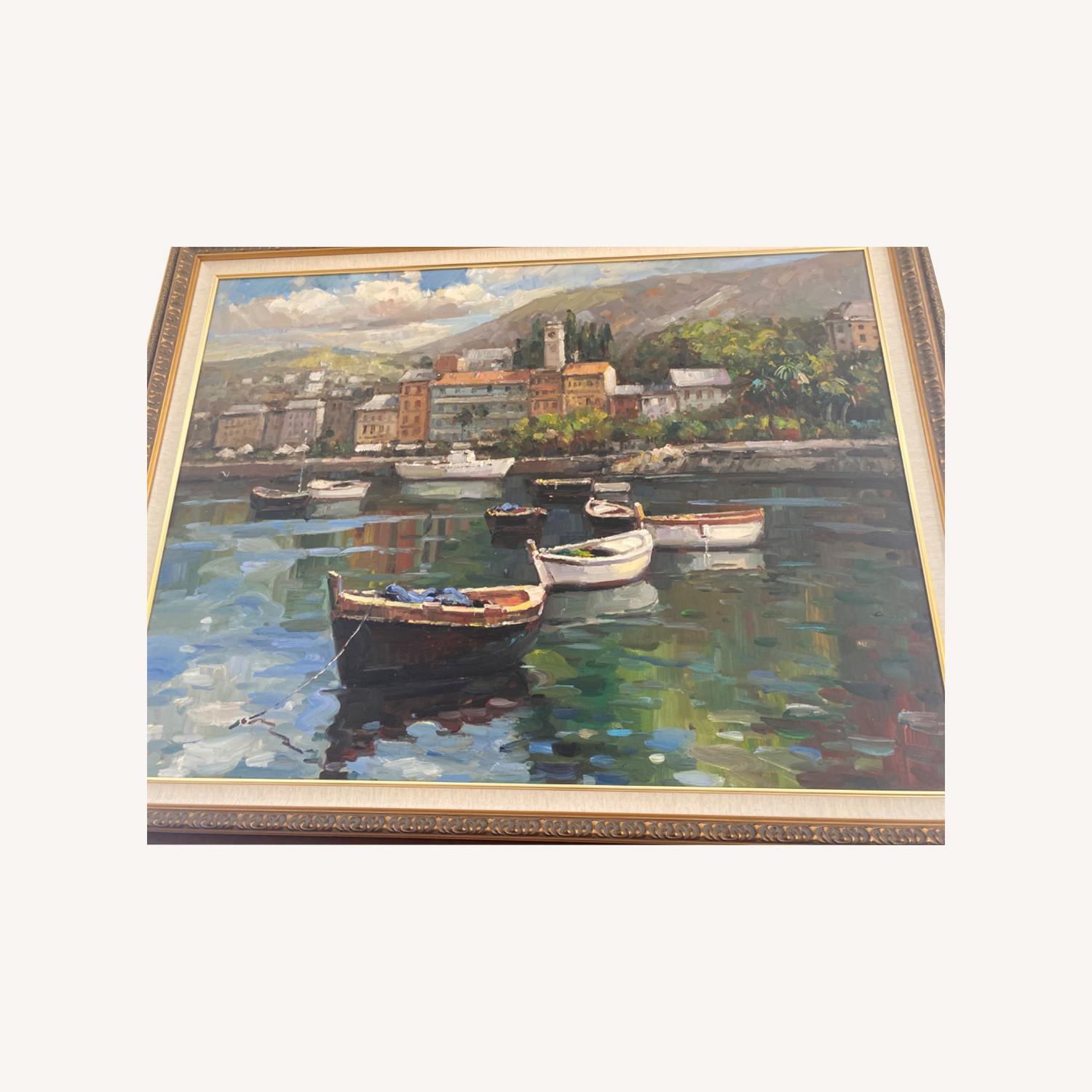 Seaside Oil Painting - image-0