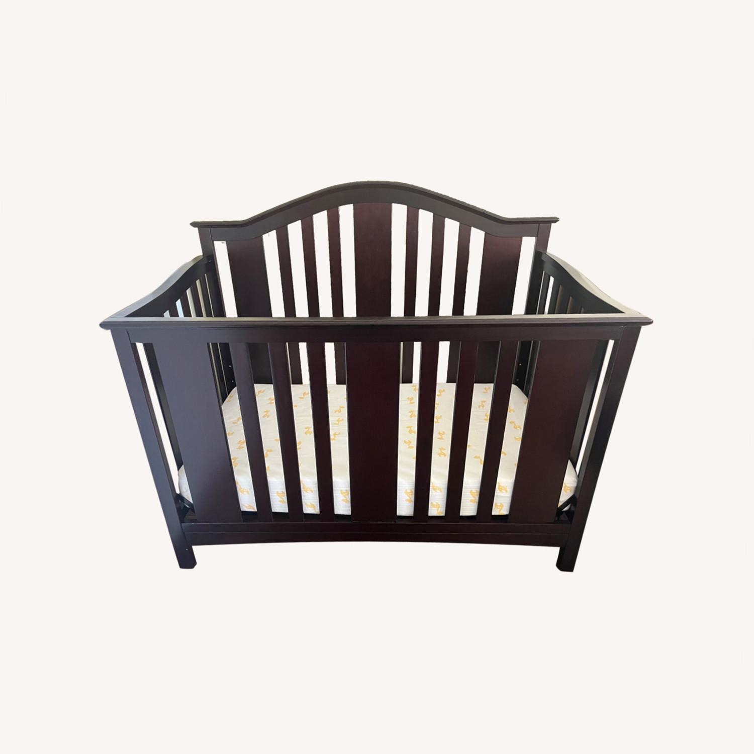 Brown Convertible Crib AptDeco
