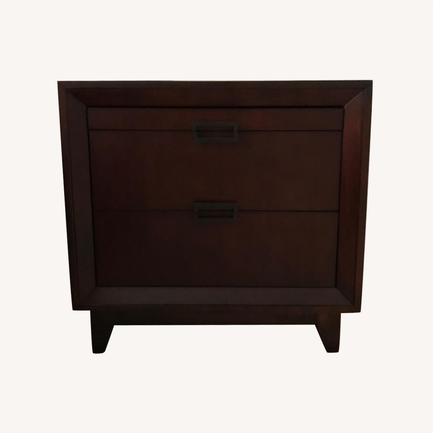 Macy's Nightstand with 3 Drawers AptDeco