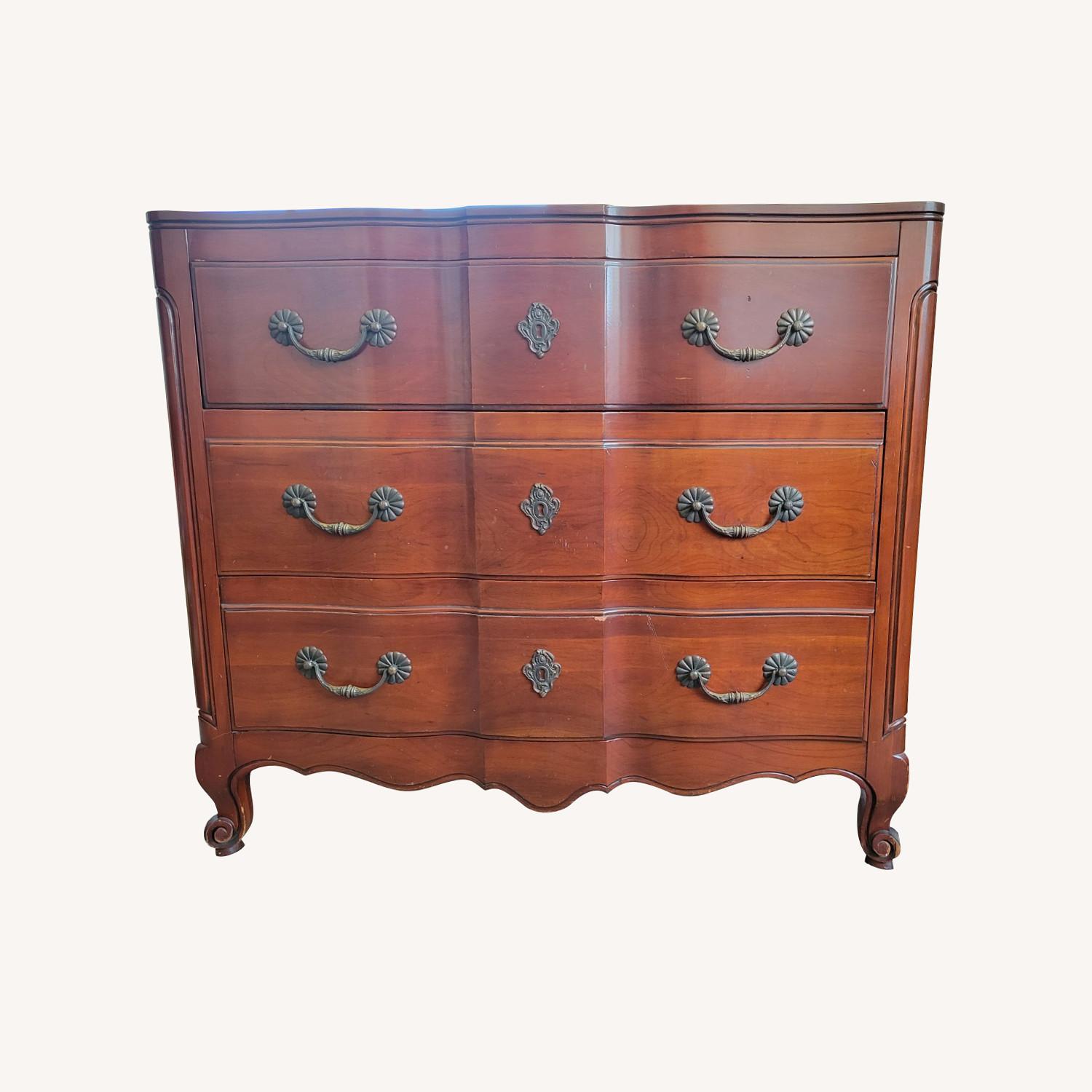 John Vintage Wooden Dresser AptDeco