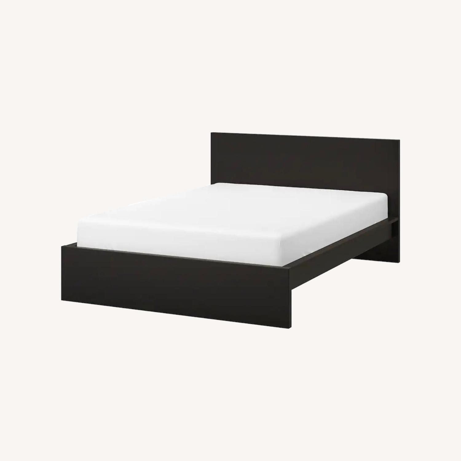 IKEA MALM Bed Frame, with Lury Slatted Base AptDeco