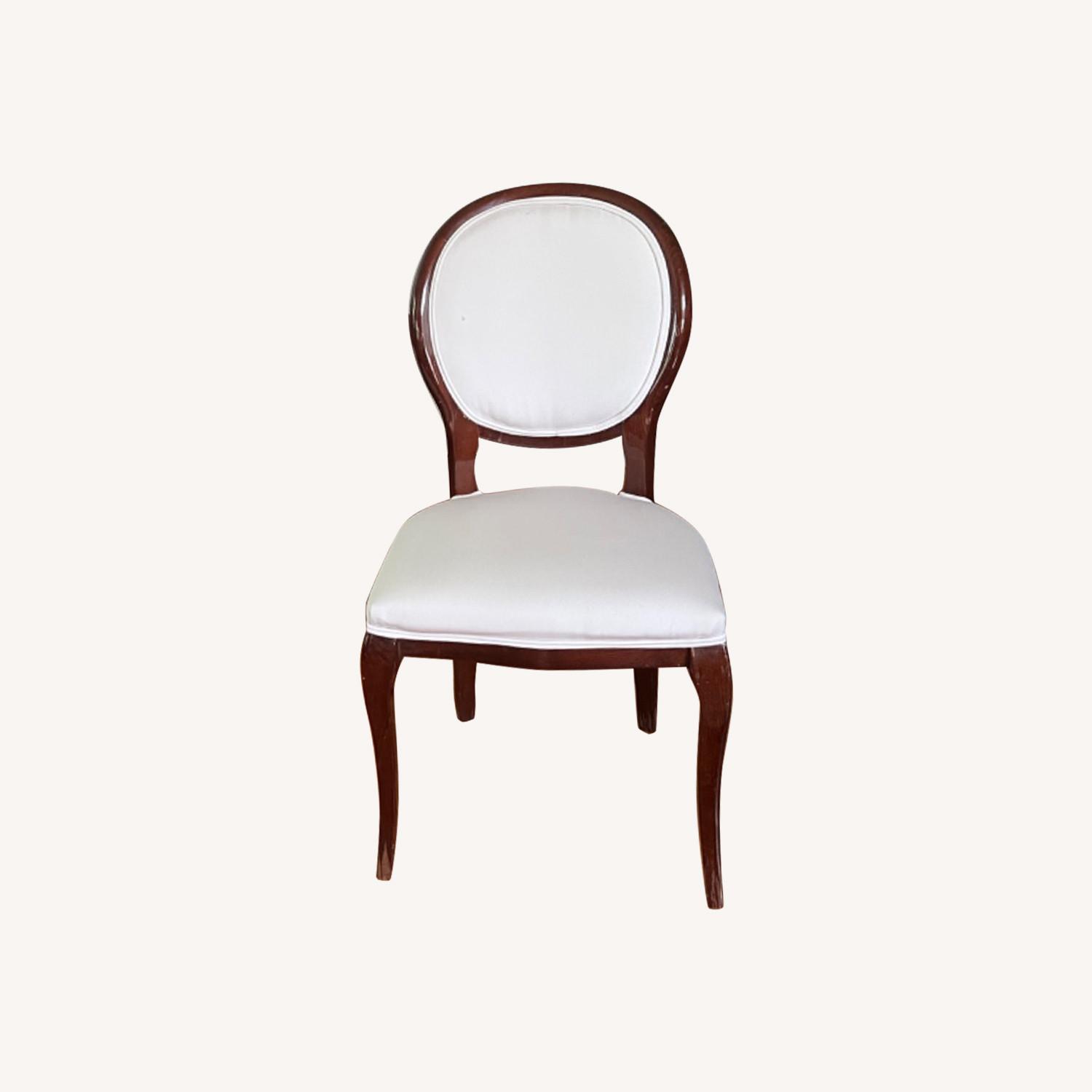 Bernhardt Designer Series Oval Back Dining Chairs AptDeco