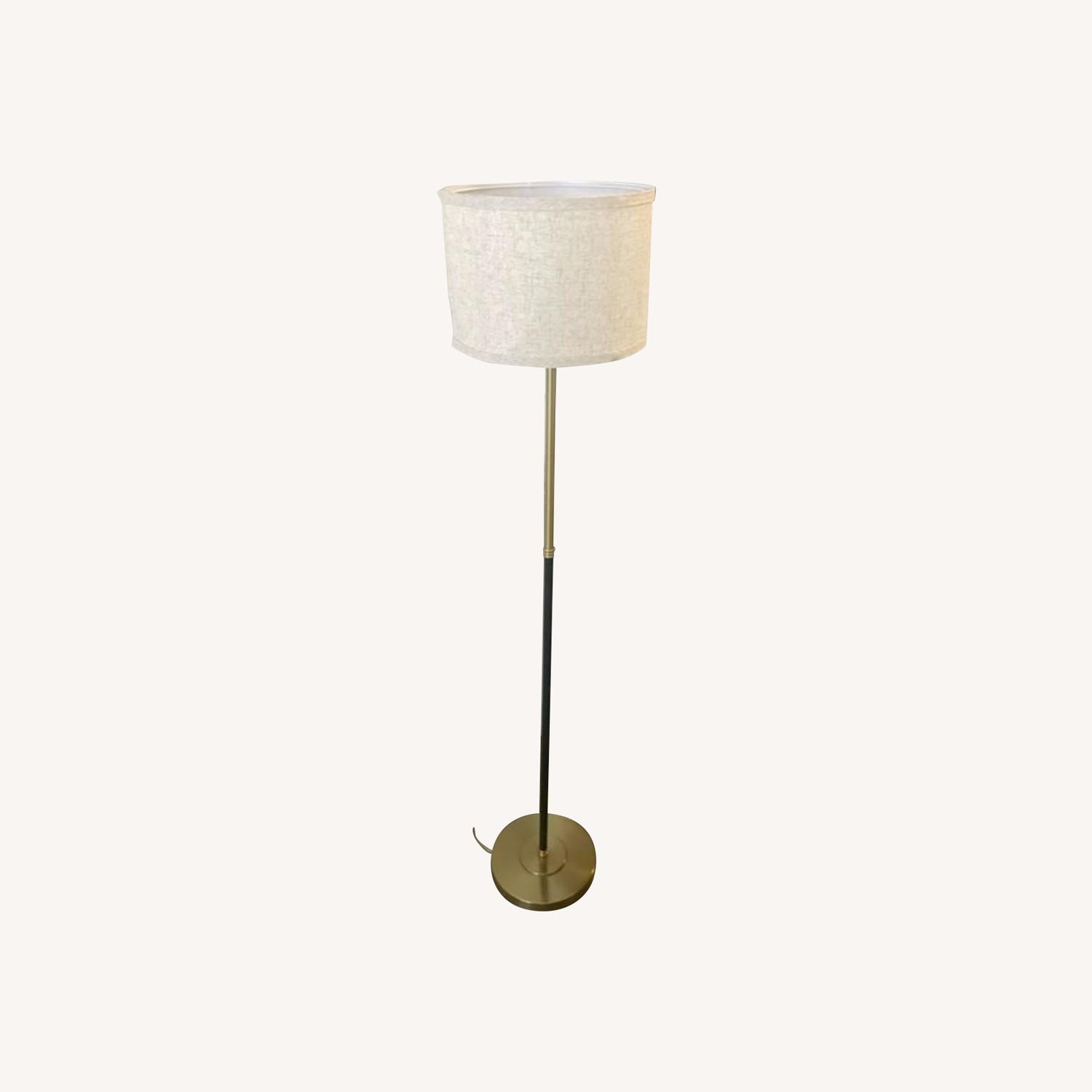 Floor Lamp - Brass and Black - image-0