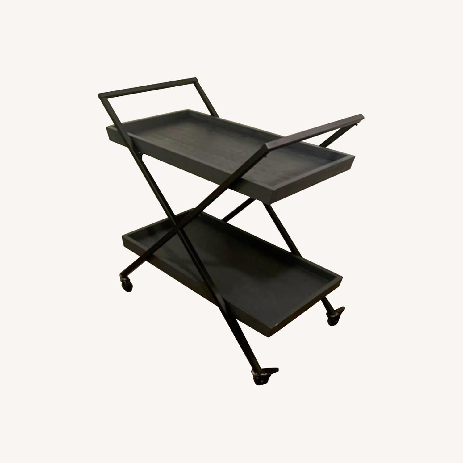 Grey Bar Cart - image-0