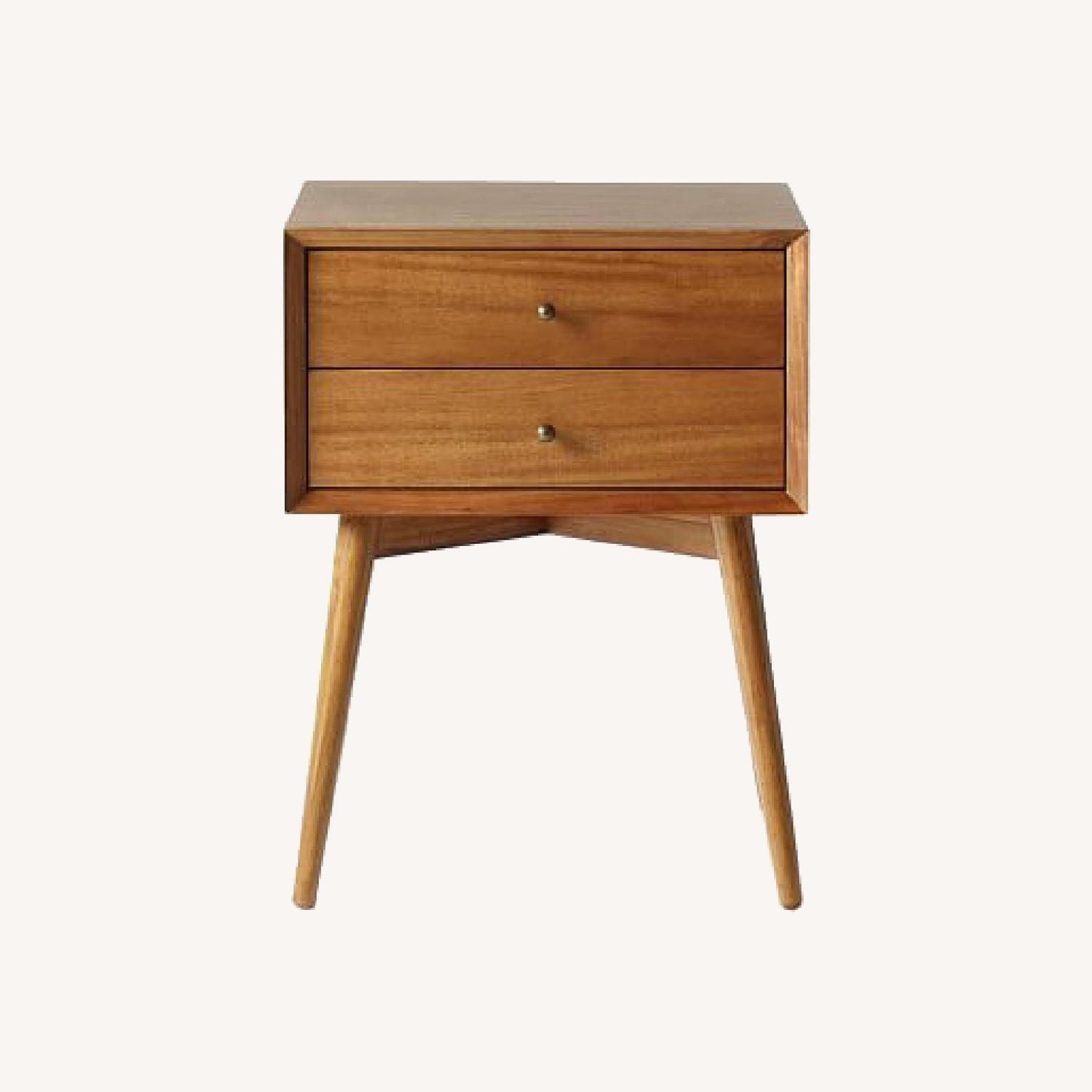 West Elm Mid Century Modern Nightstand AptDeco