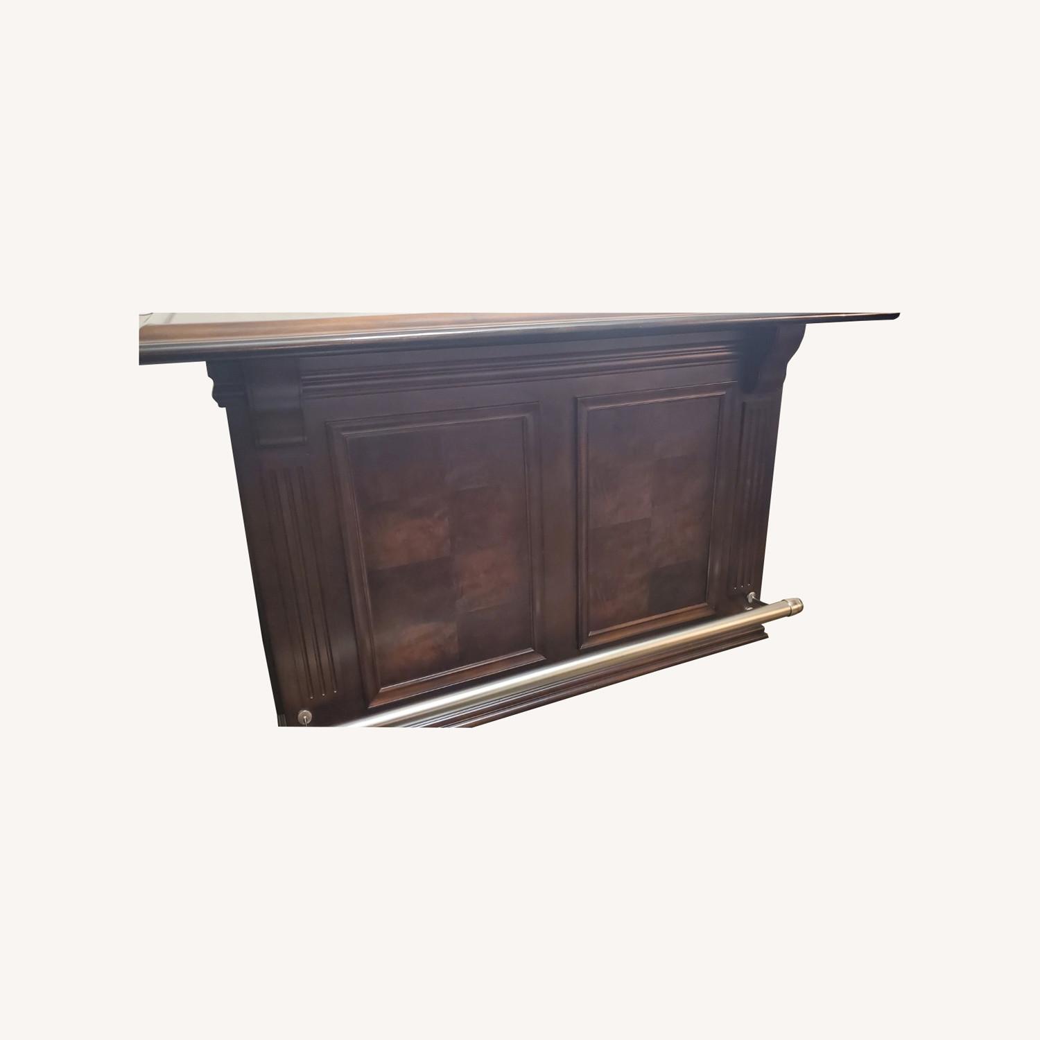 American Heritage Billiards Bar and 2 Chairs - image-0