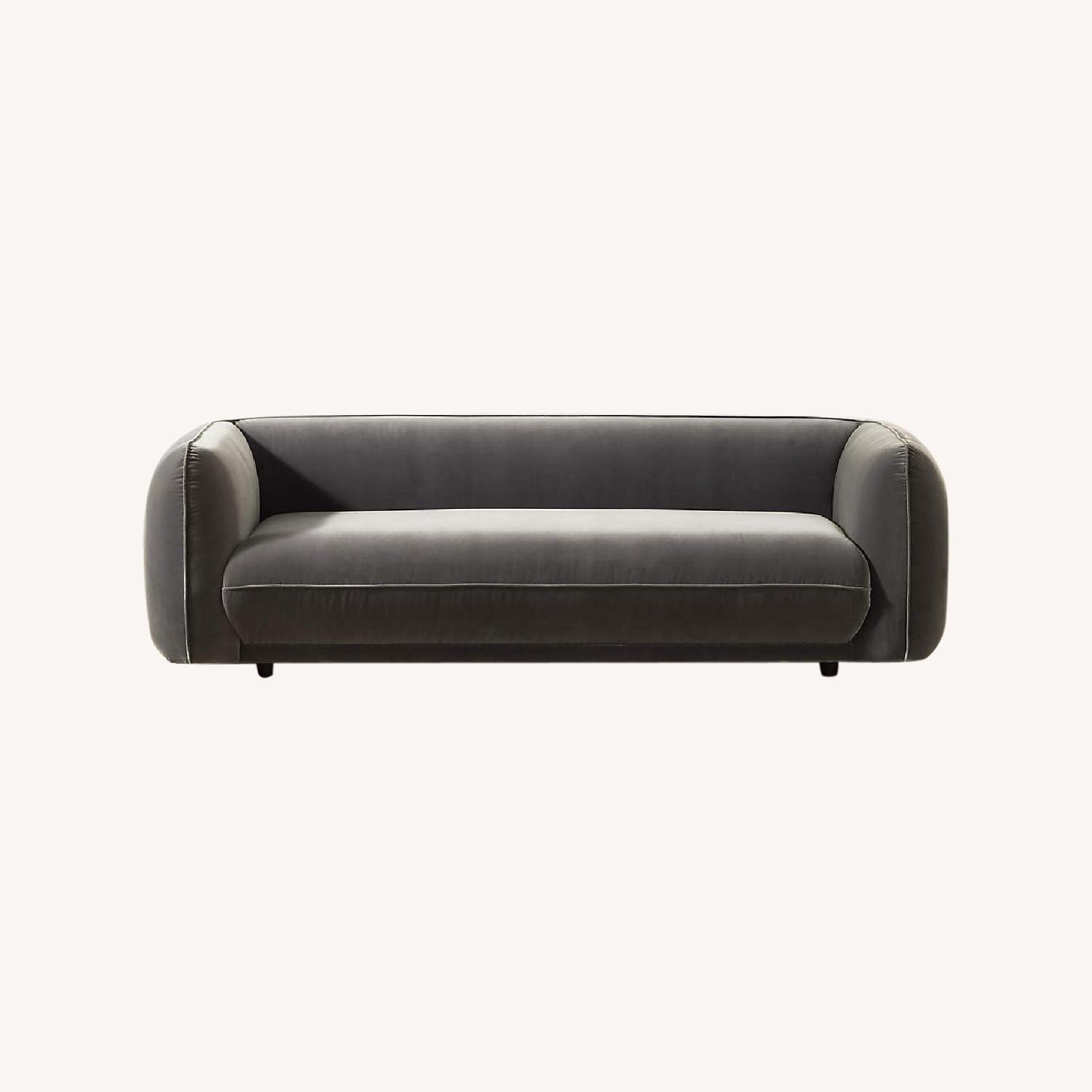 Cb2 Valmar Velvet Sofa AptDeco