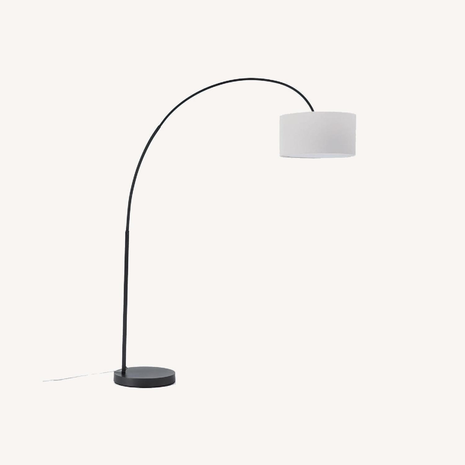 West Elm Overarching Foor Lamp AptDeco