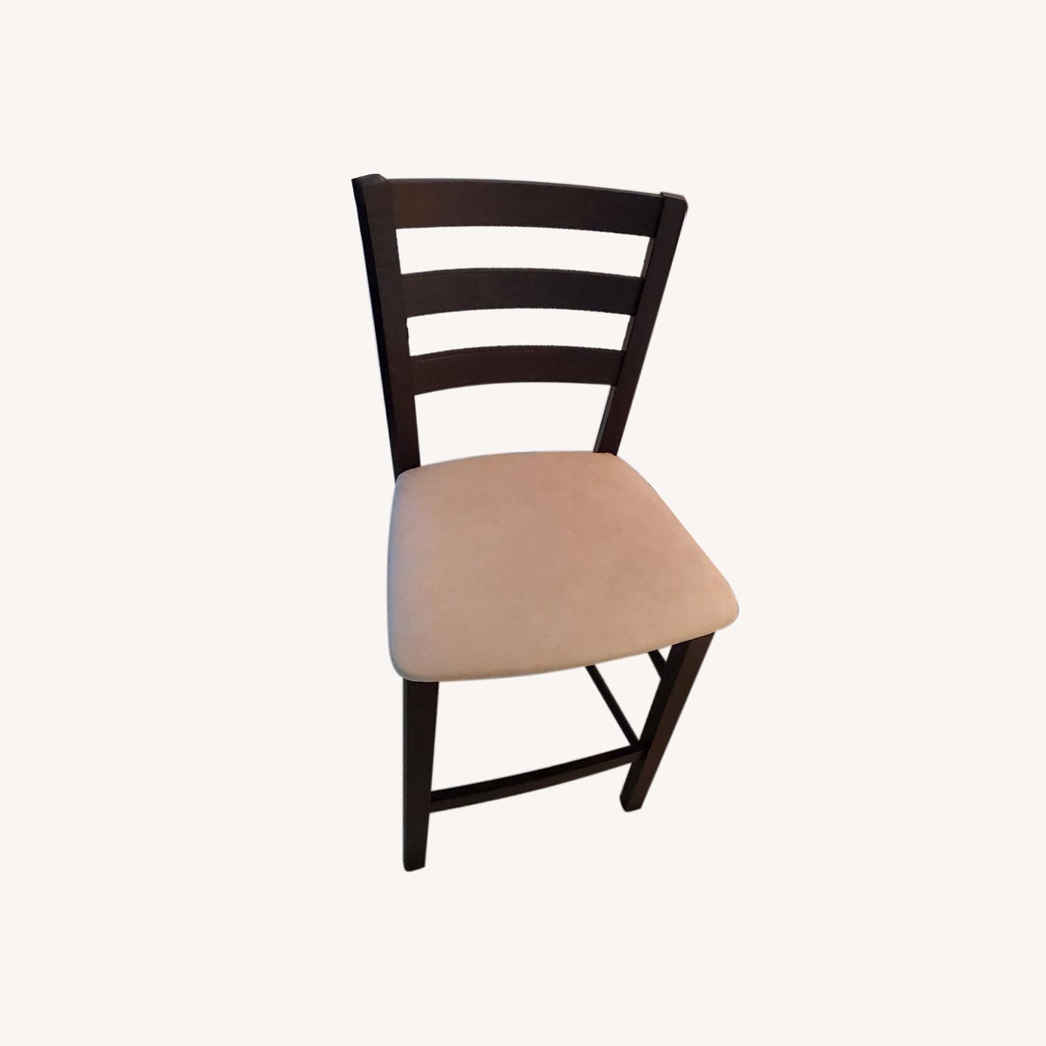 Macy's 2 Barstools High Top Chairs - image-0