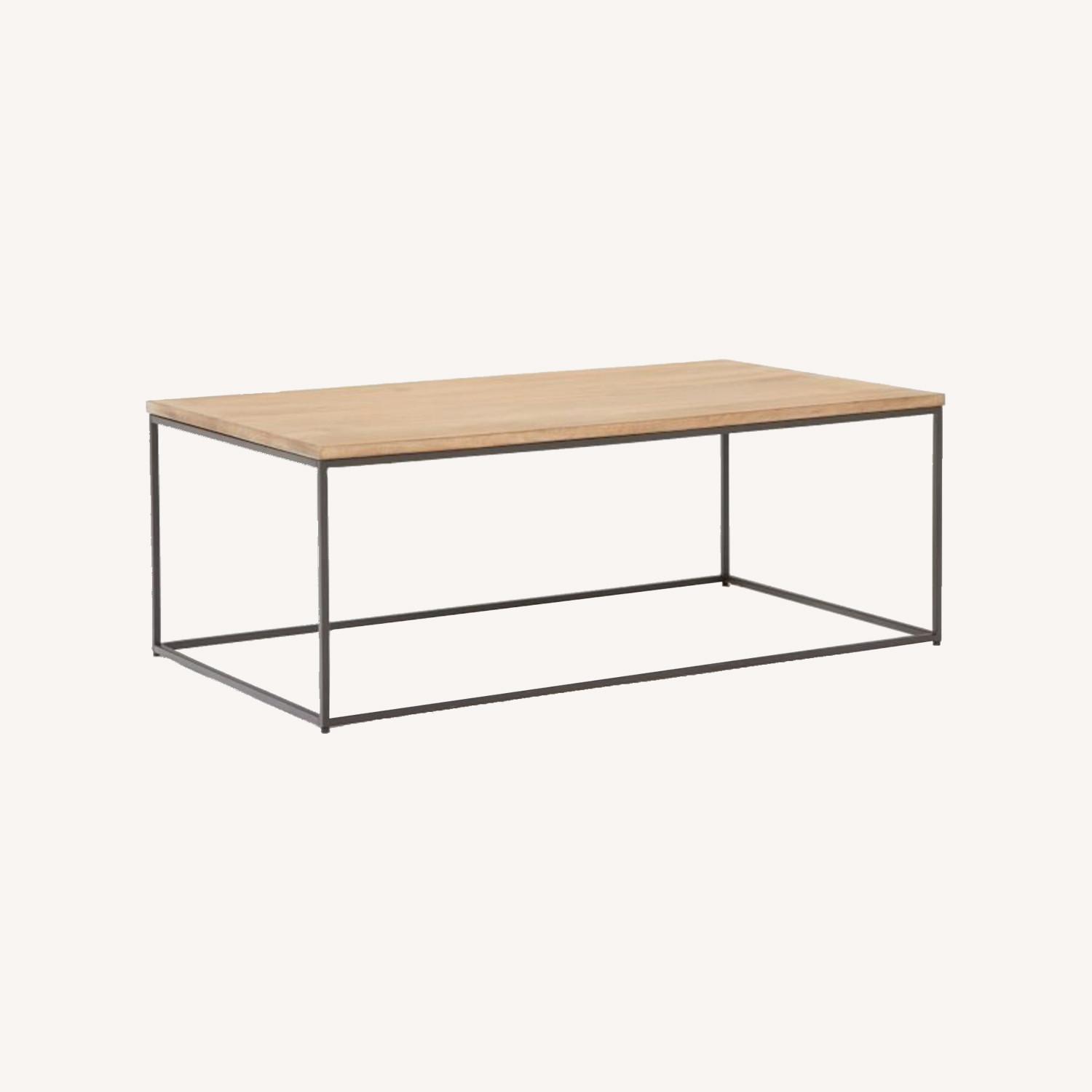 West Elm Streamline Rectangle Coffee Table - image-0