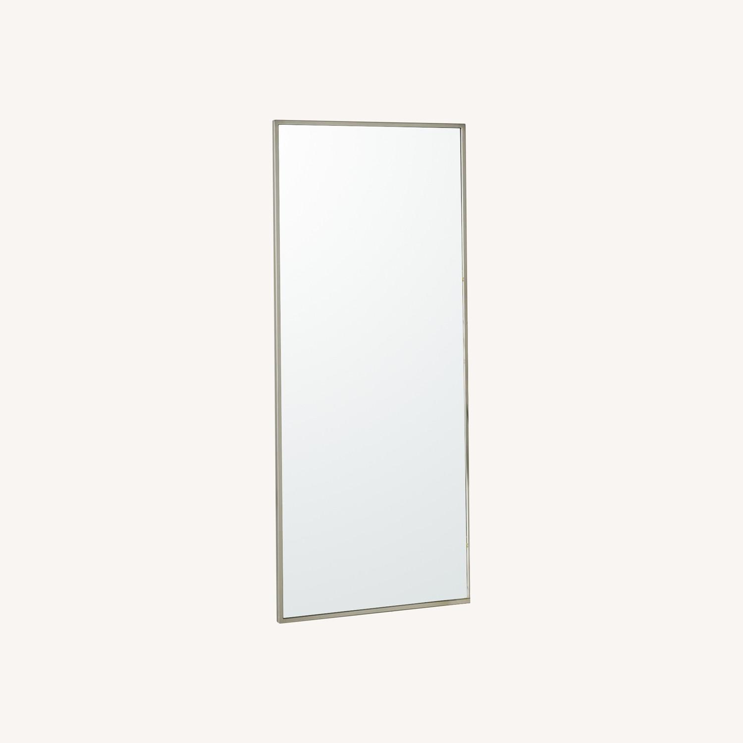West Elm Metal Frame Floor Mirror 72" AptDeco