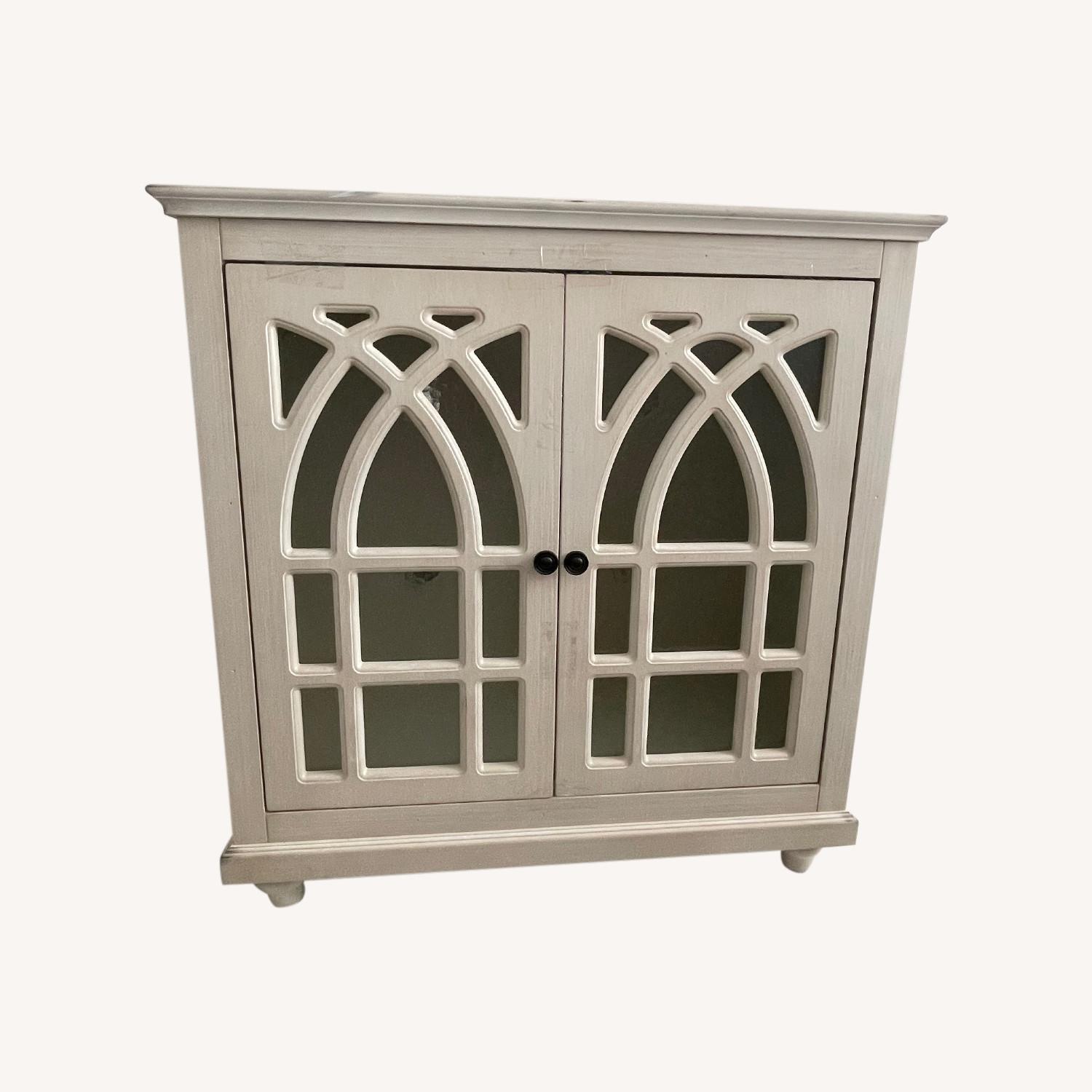 Pottery Barn Under-TV Media Console, Natural - image-0