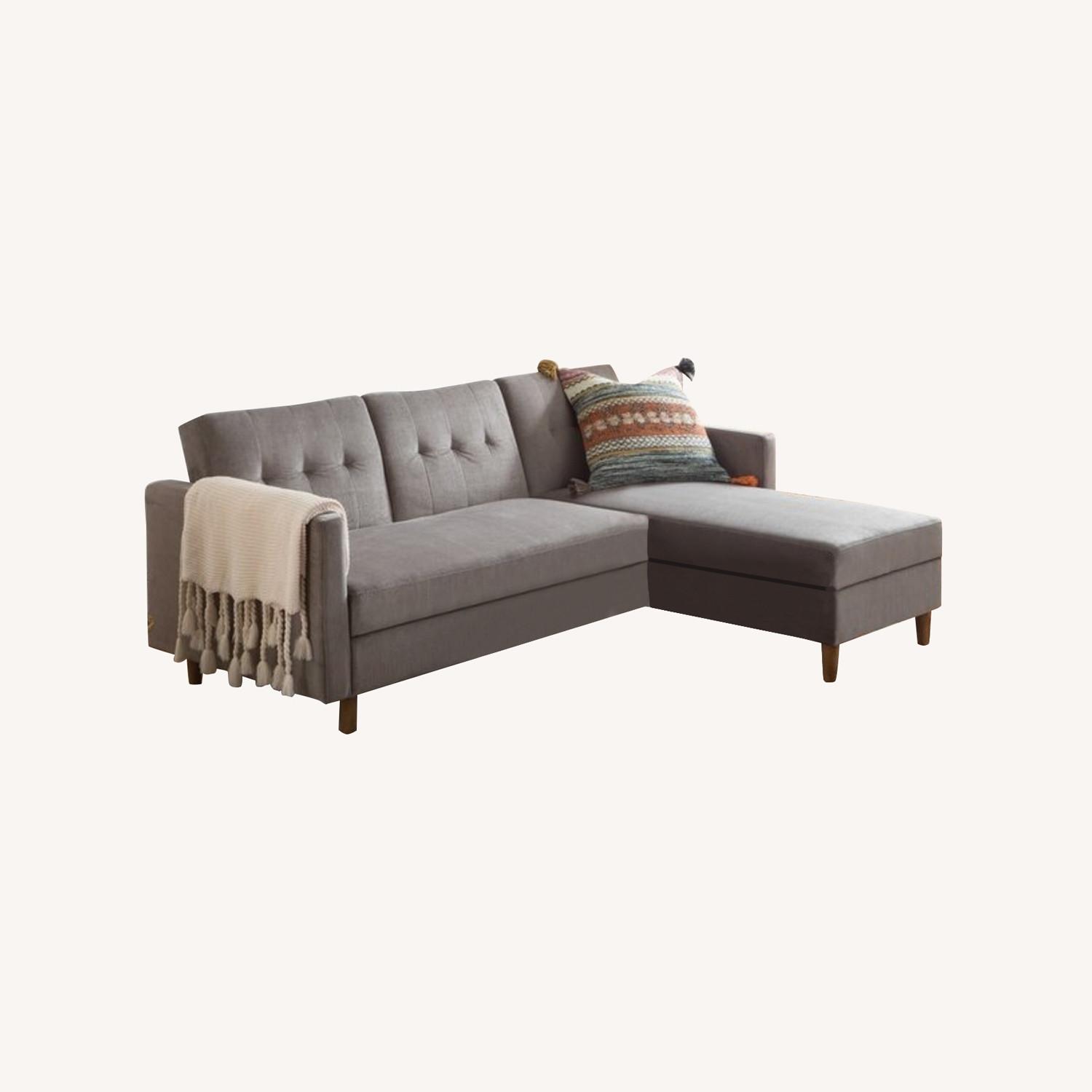 Sleeper Sectional with Storage AptDeco