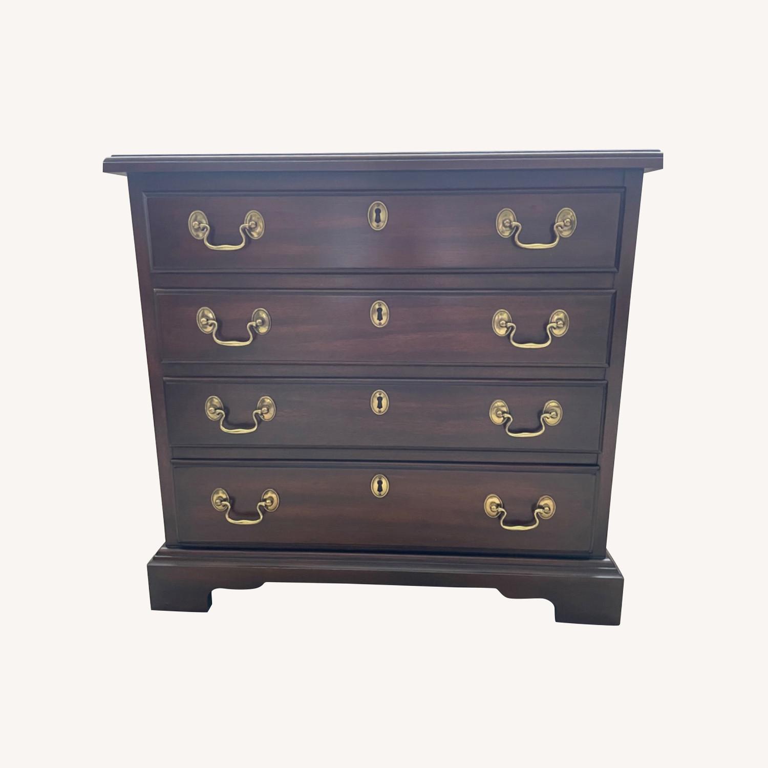 Henkel Harris Mahogany Side Table - image-0