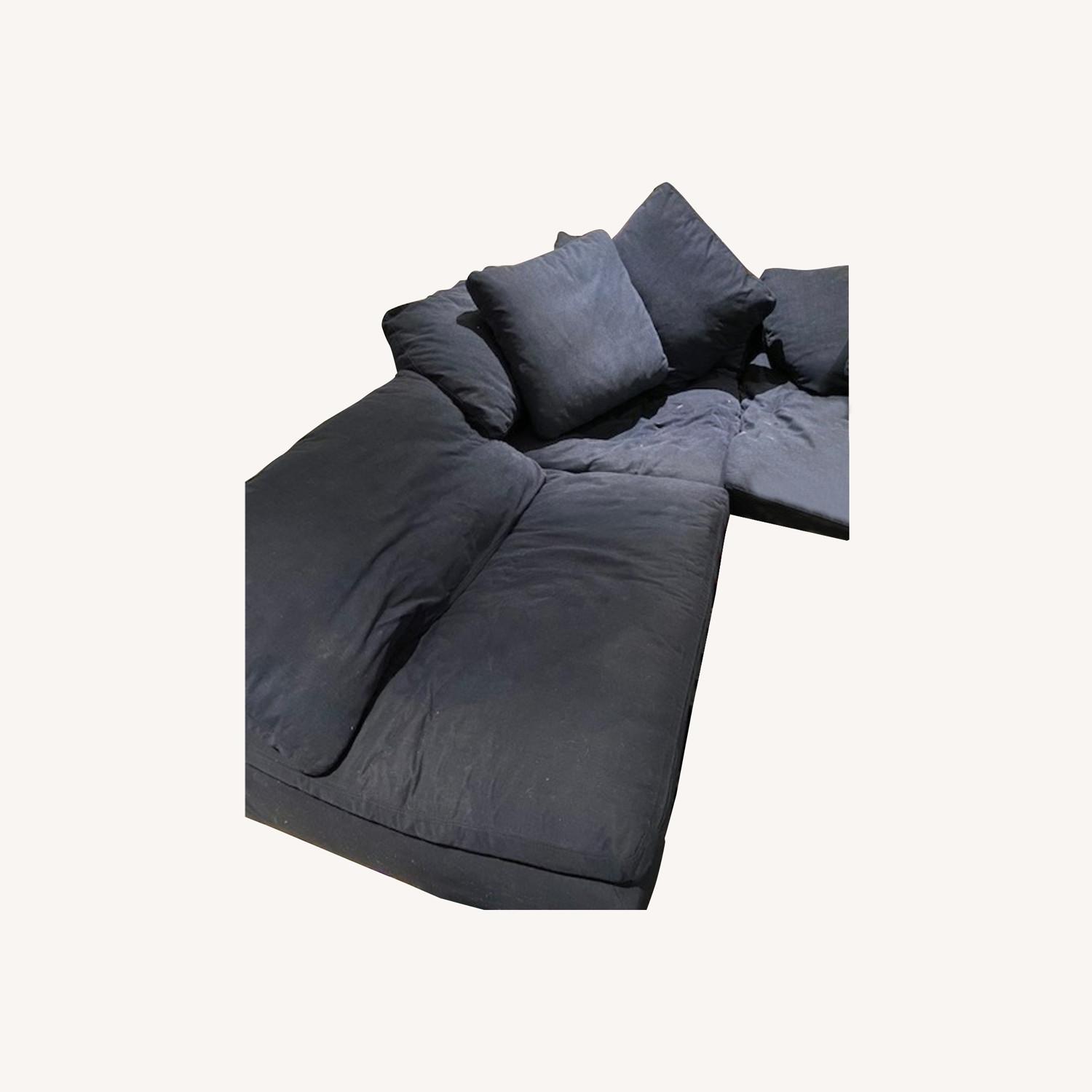 Dream Navy 3 Piece Modular Sofa - image-0