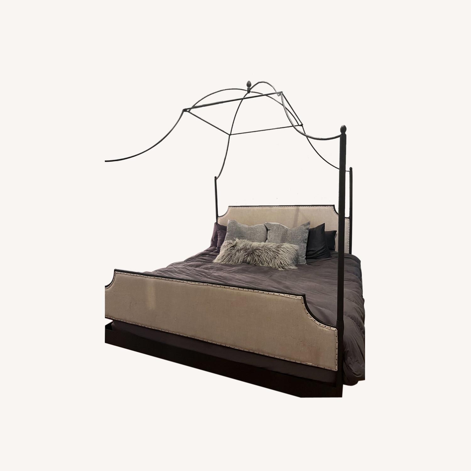 Elegant Restoration Hardware King Canopy Bed AptDeco
