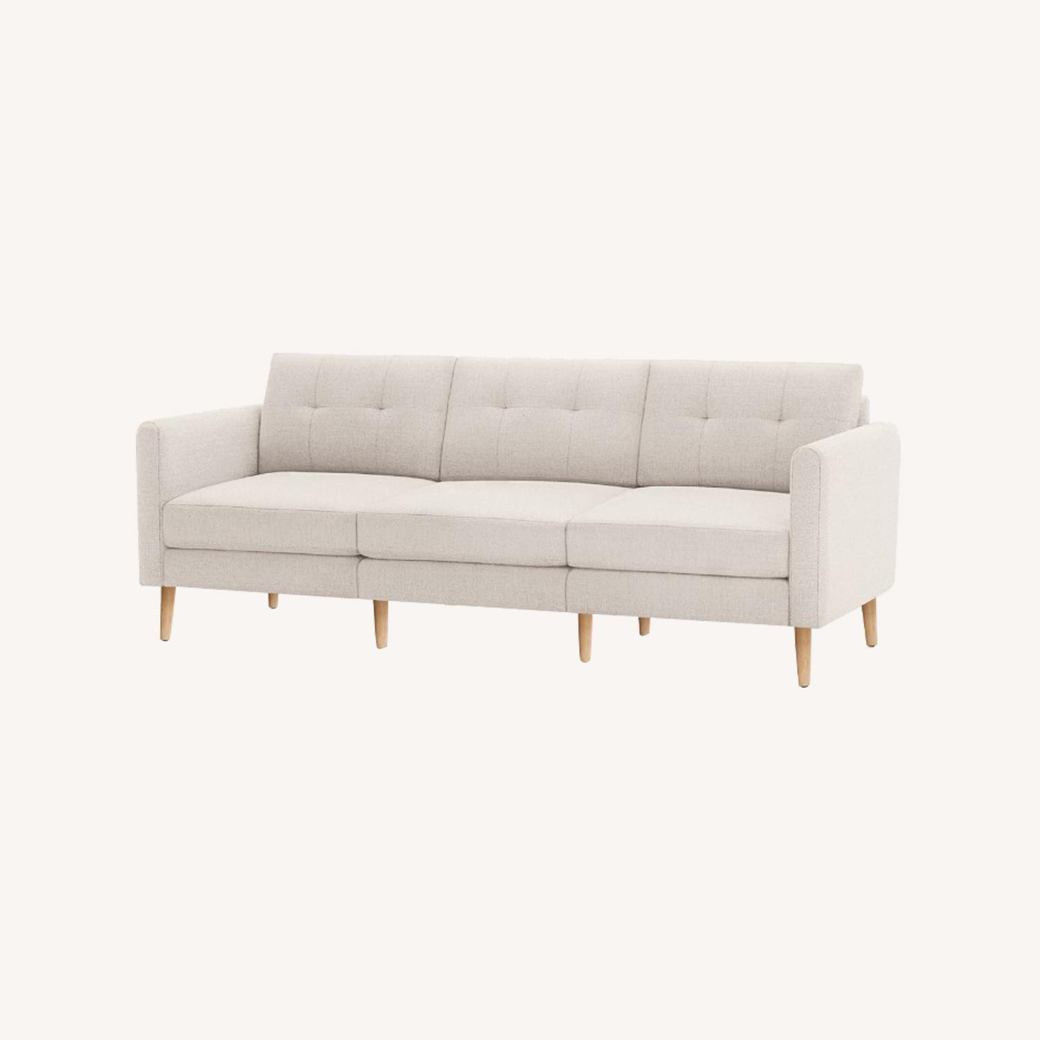 Burrow The Nomad Sofa in Ivory - AptDeco