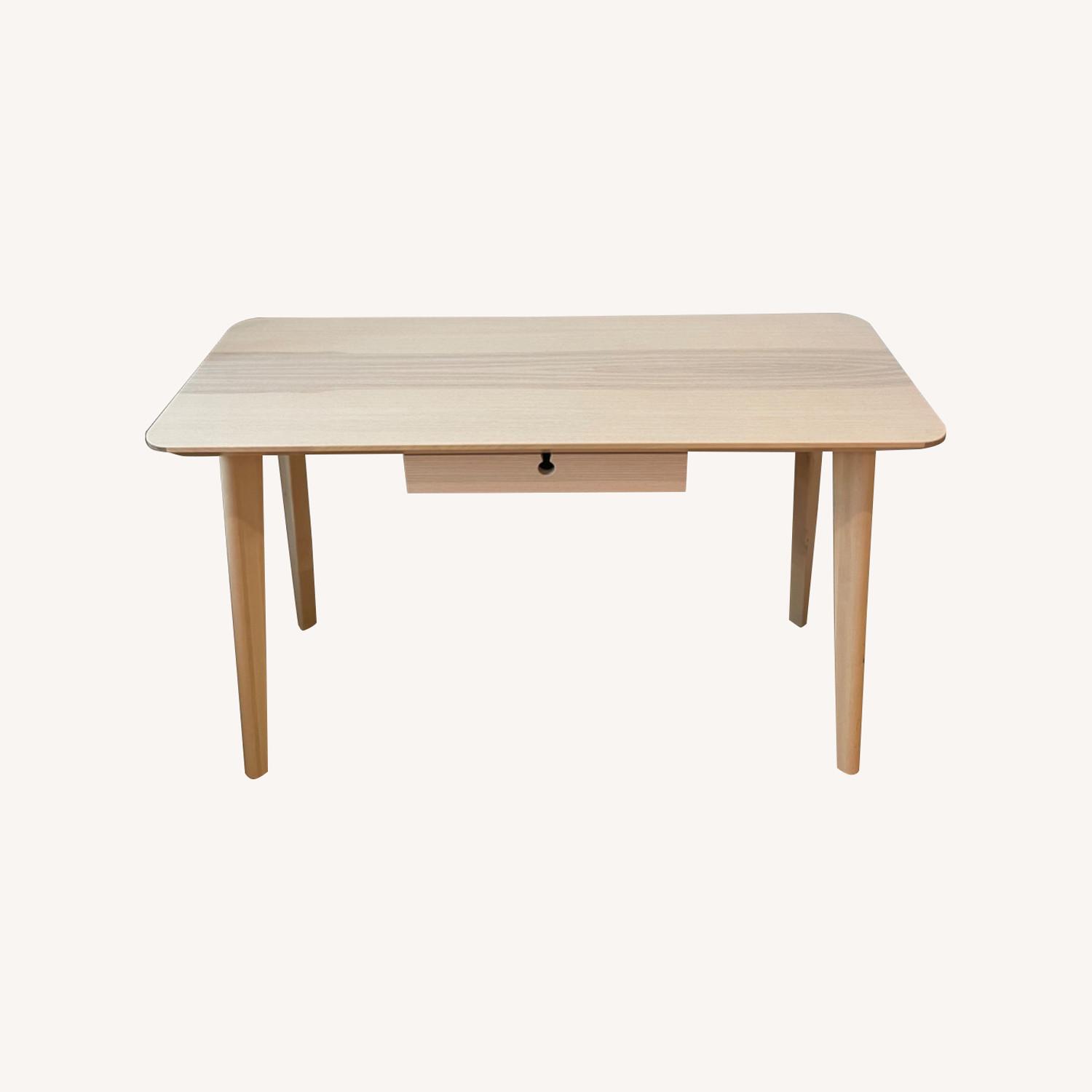 IKEA Lisboa Desk Oak AptDeco