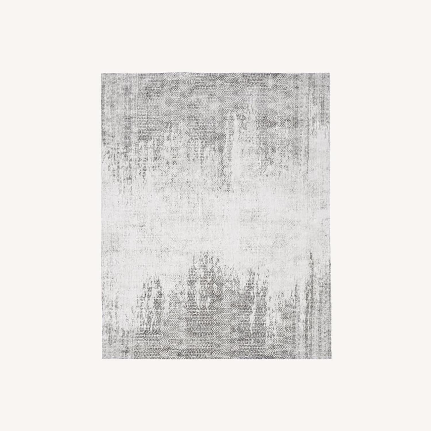 West Elm Pharaoh Rug, 5x8, Pearl Gray AptDeco