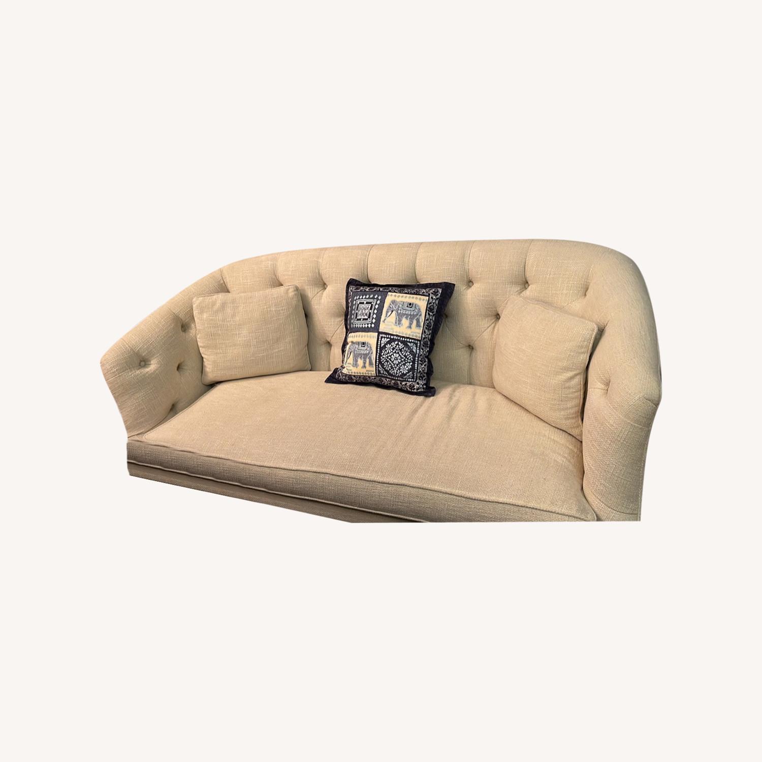 Sherrill Furniture Fabric Sofa - image-0