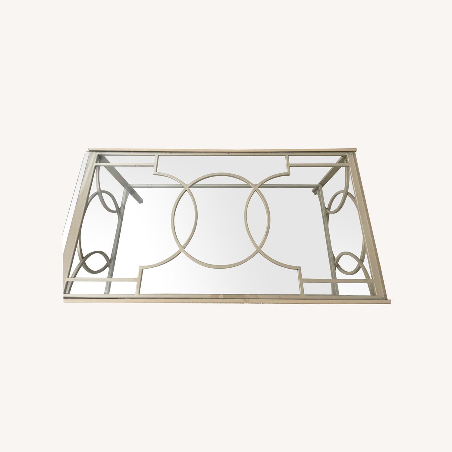 Metal/Glass Coffee Table - image-0