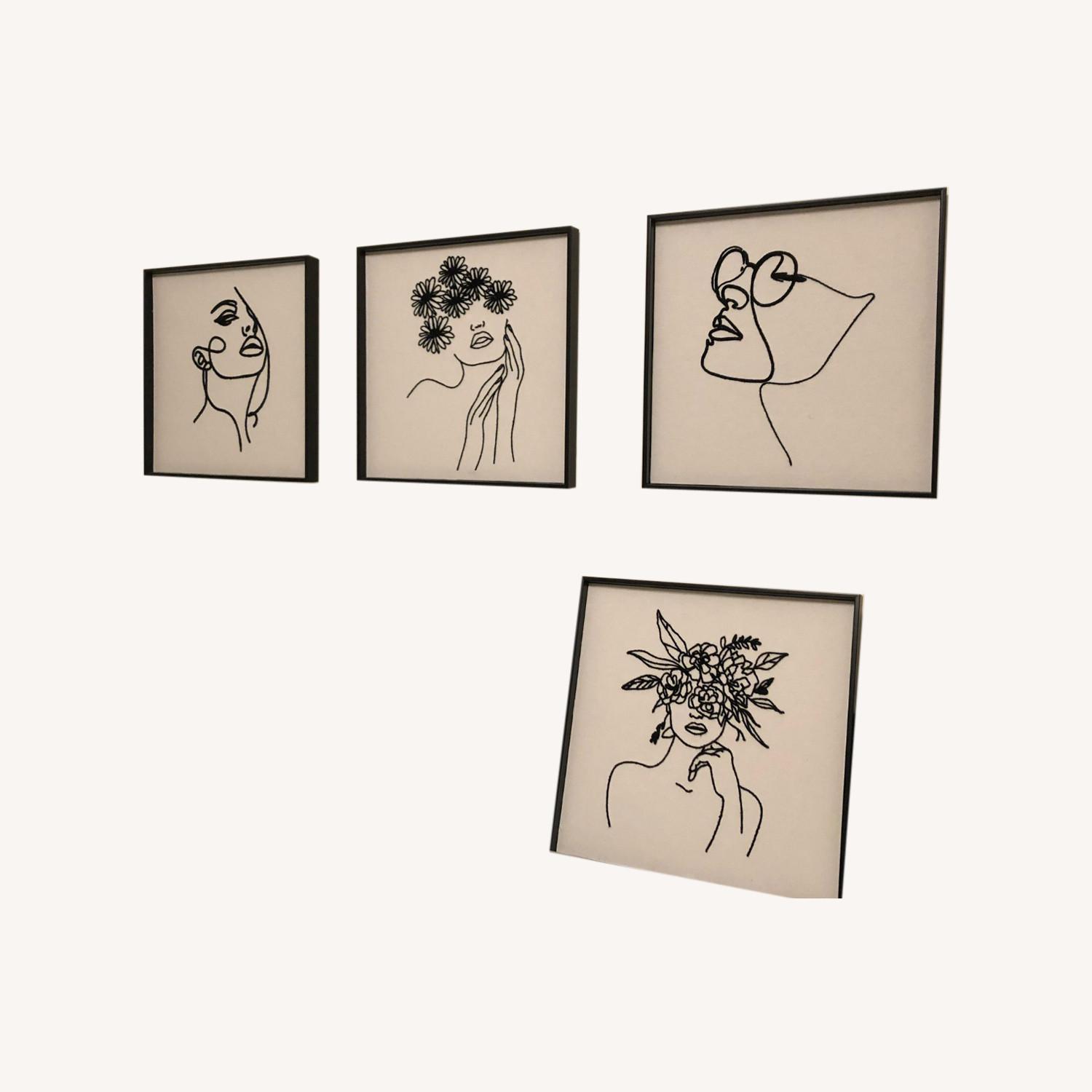 Yarn Art Wall Decor (Set of 4) - image-0