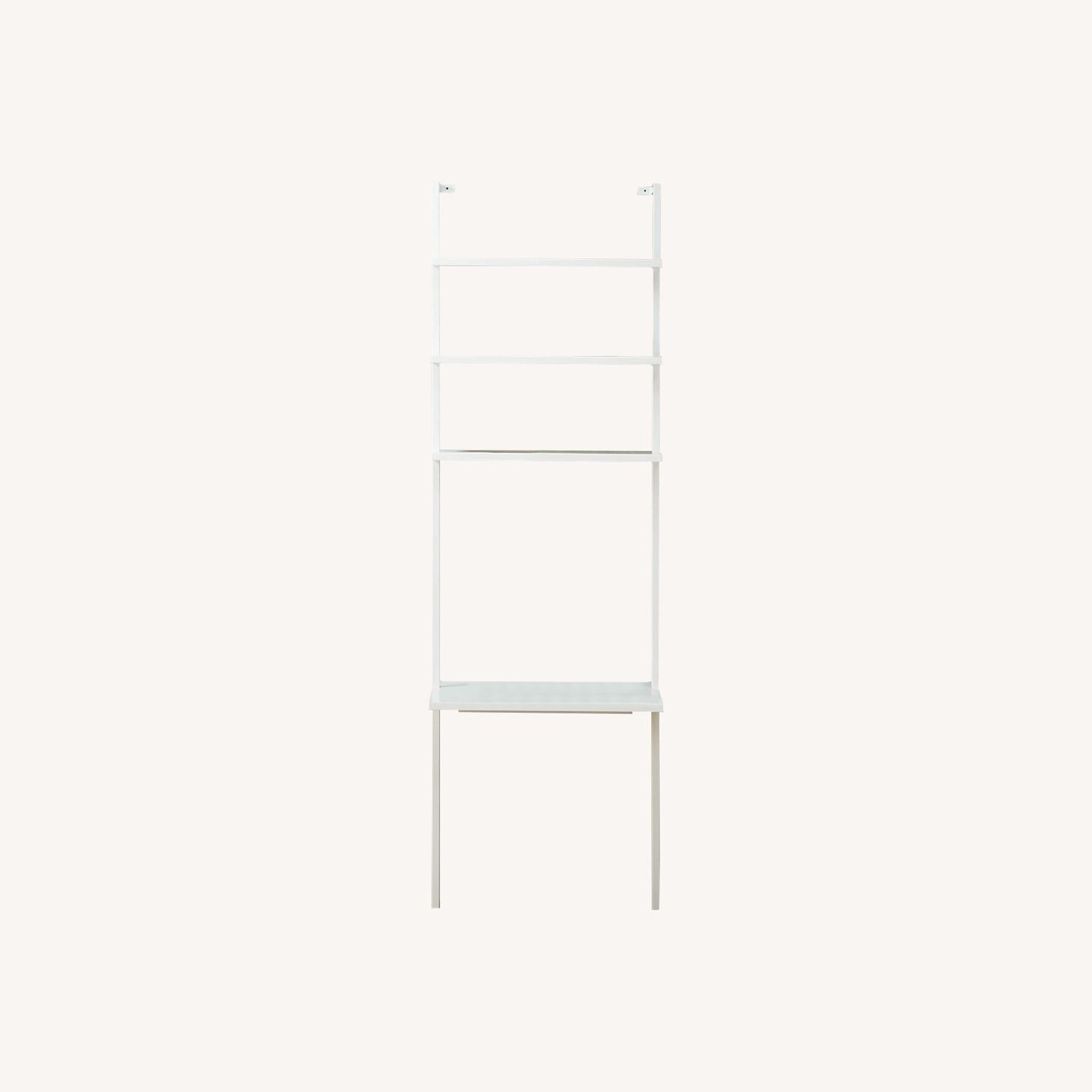 CB2 Stairway White Ladder Desk - image-3
