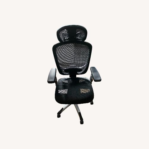 Used Staples Office Chair - Black Mesh for sale on AptDeco