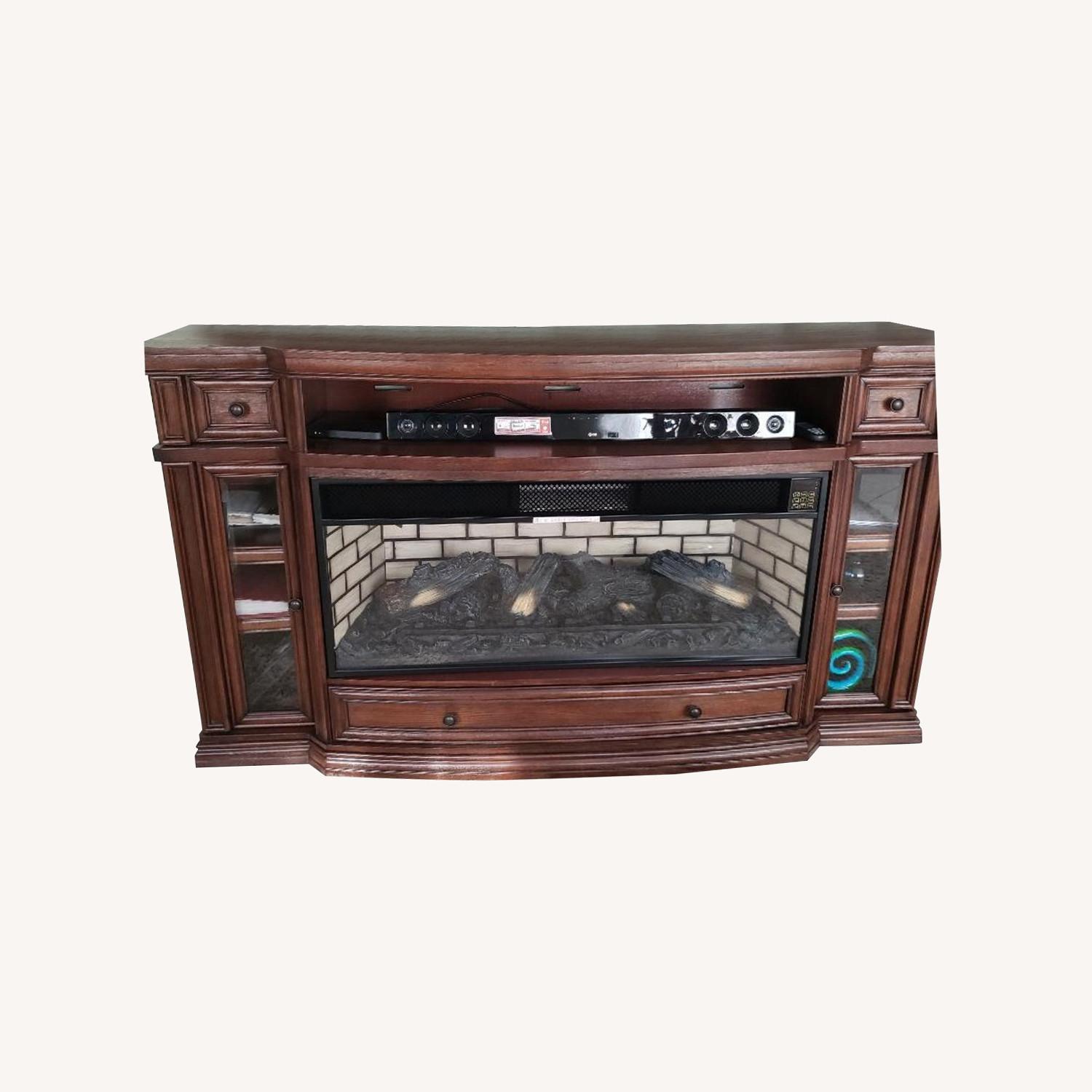 Tresanti Maxwell Modern Fireplace Console AptDeco