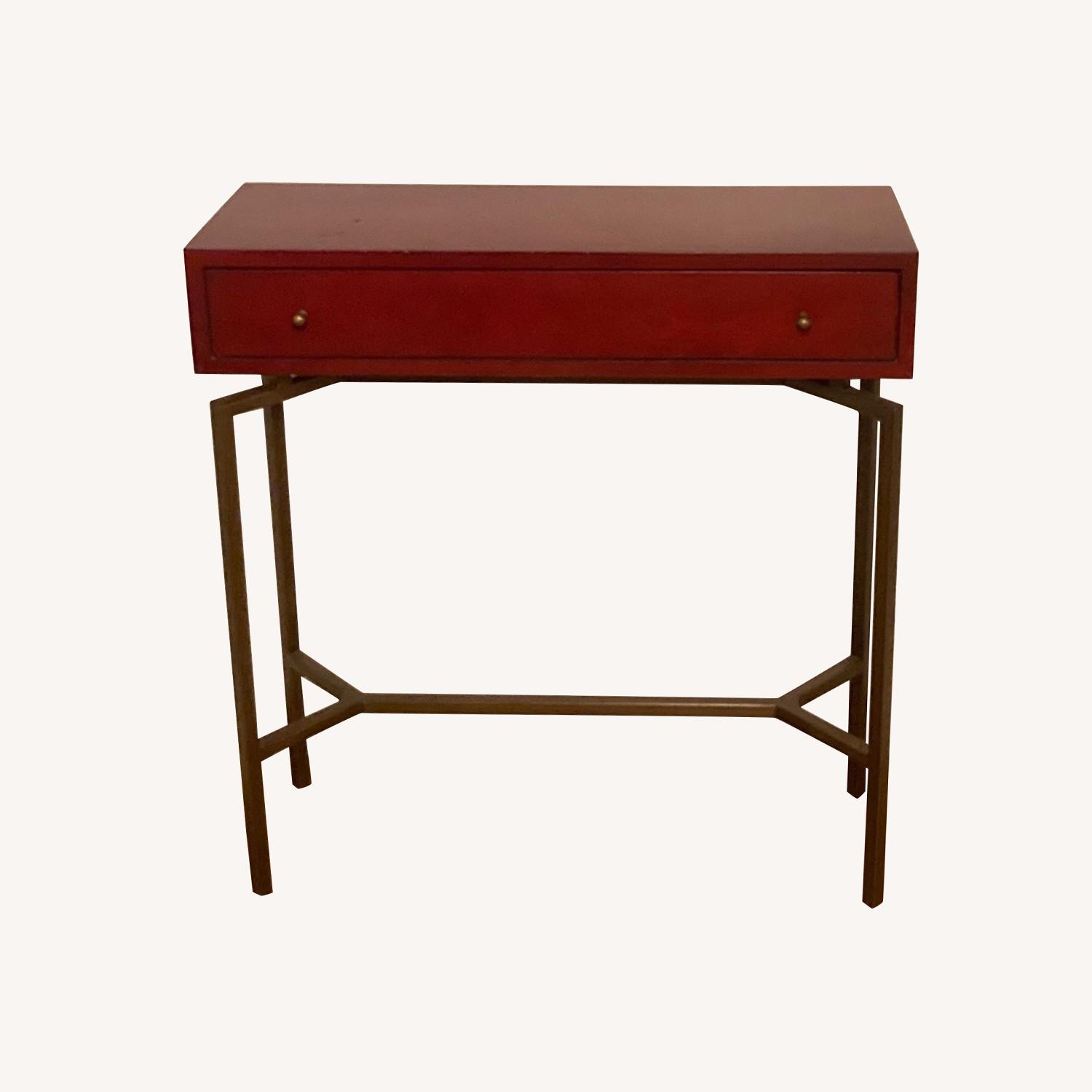 Mitchell Gold + Bob Williams Ming Console in Red - image-0