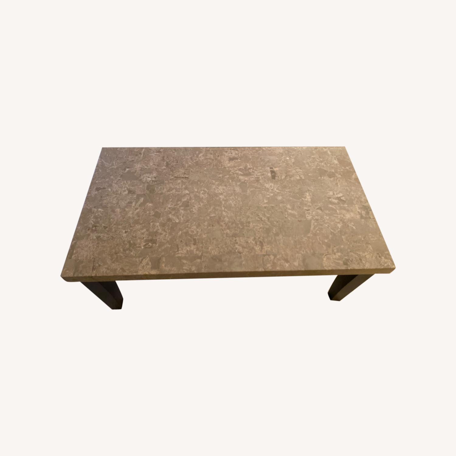 Bobs marble coffee table aptdeco