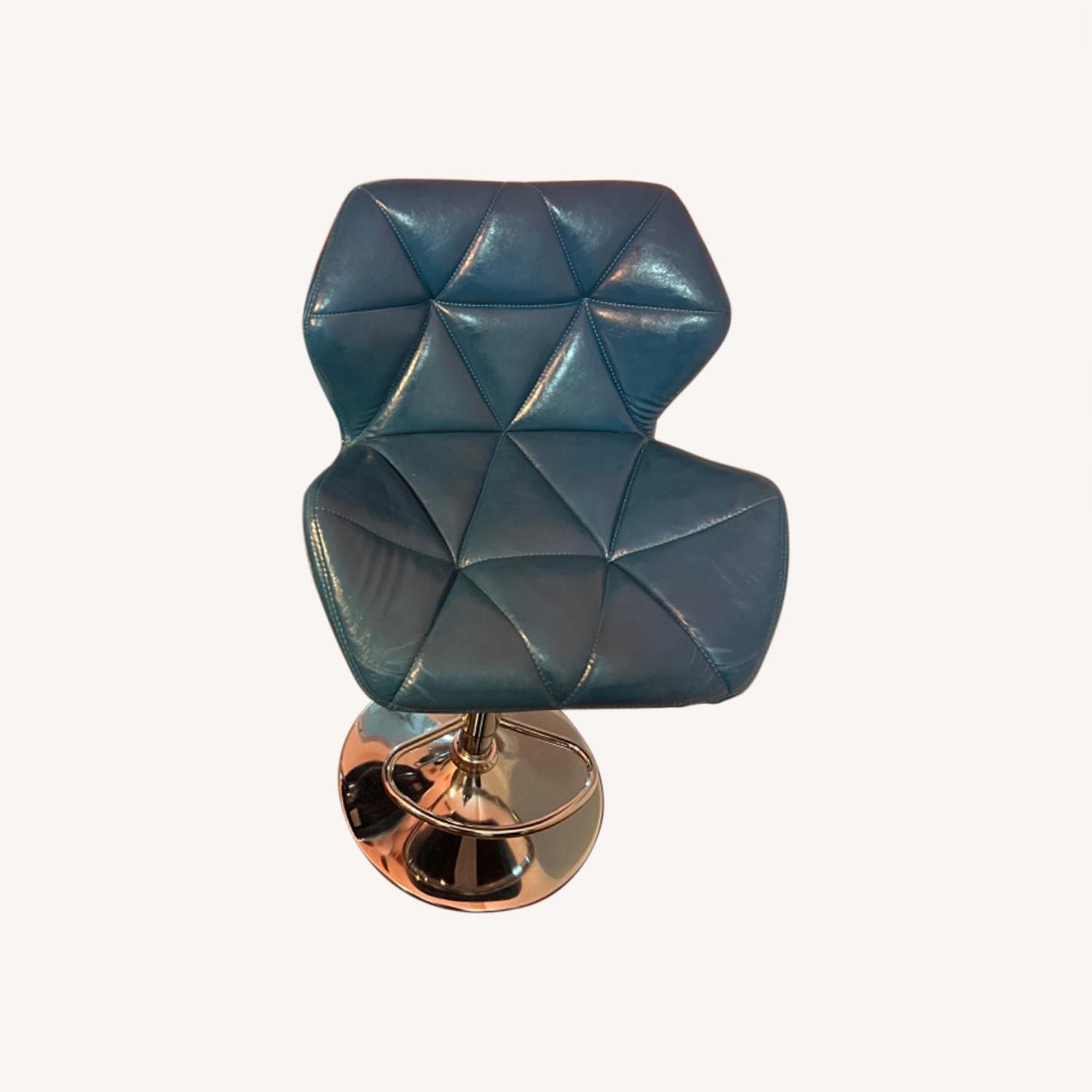 Teal Bar Stools - image-0