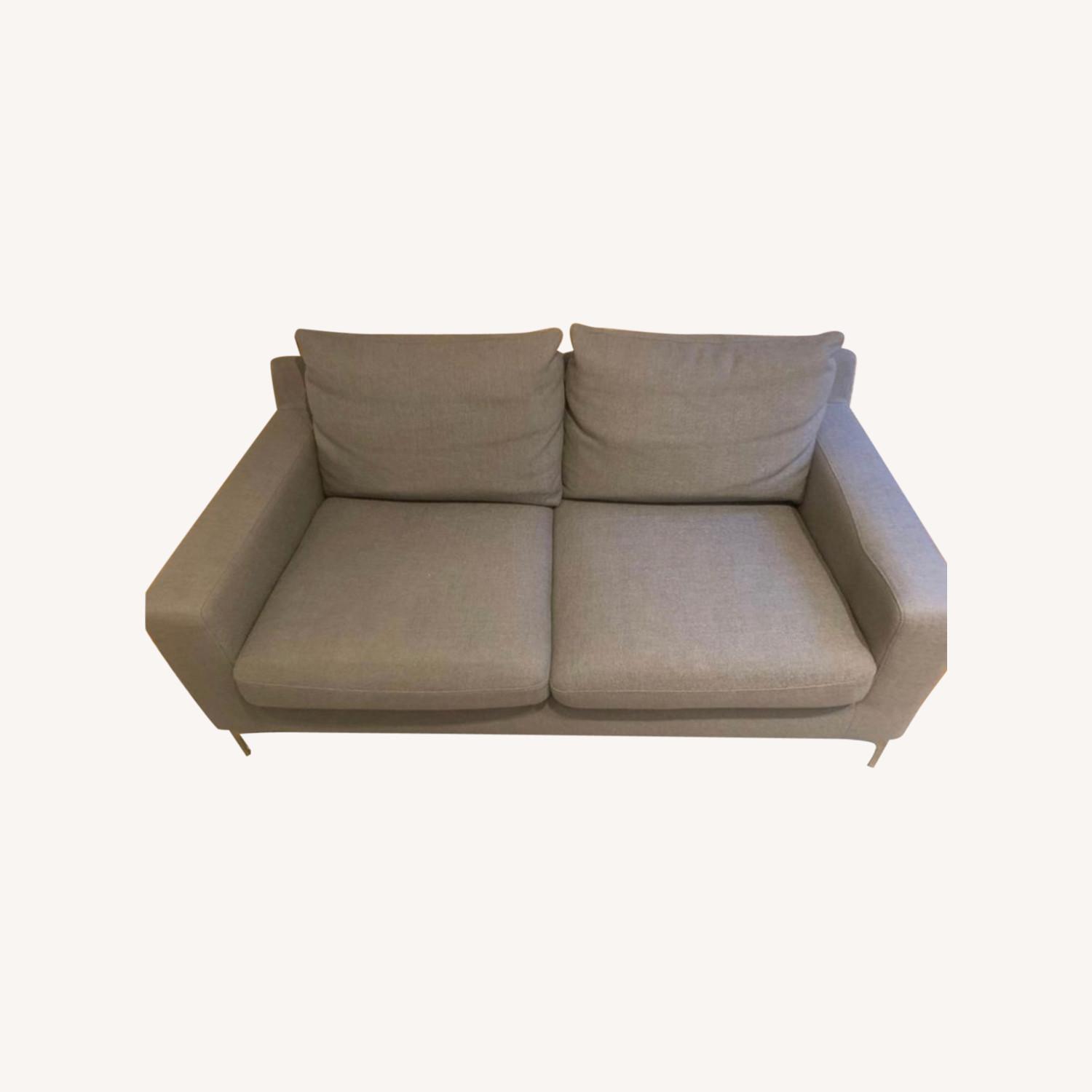 West Elm Dark Grey Sofa - image-0