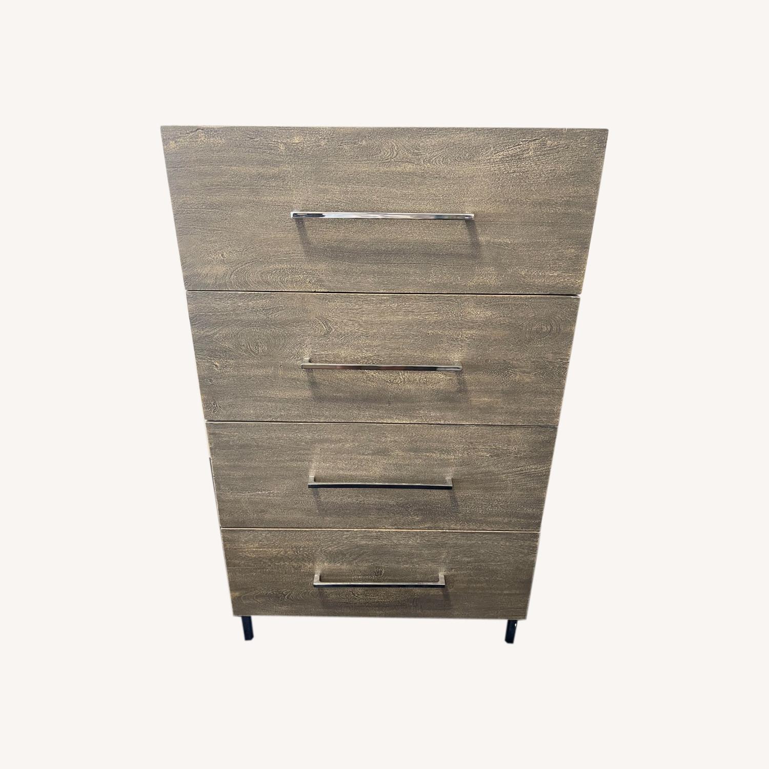 CB2 Link Acacia Tall Dresser AptDeco