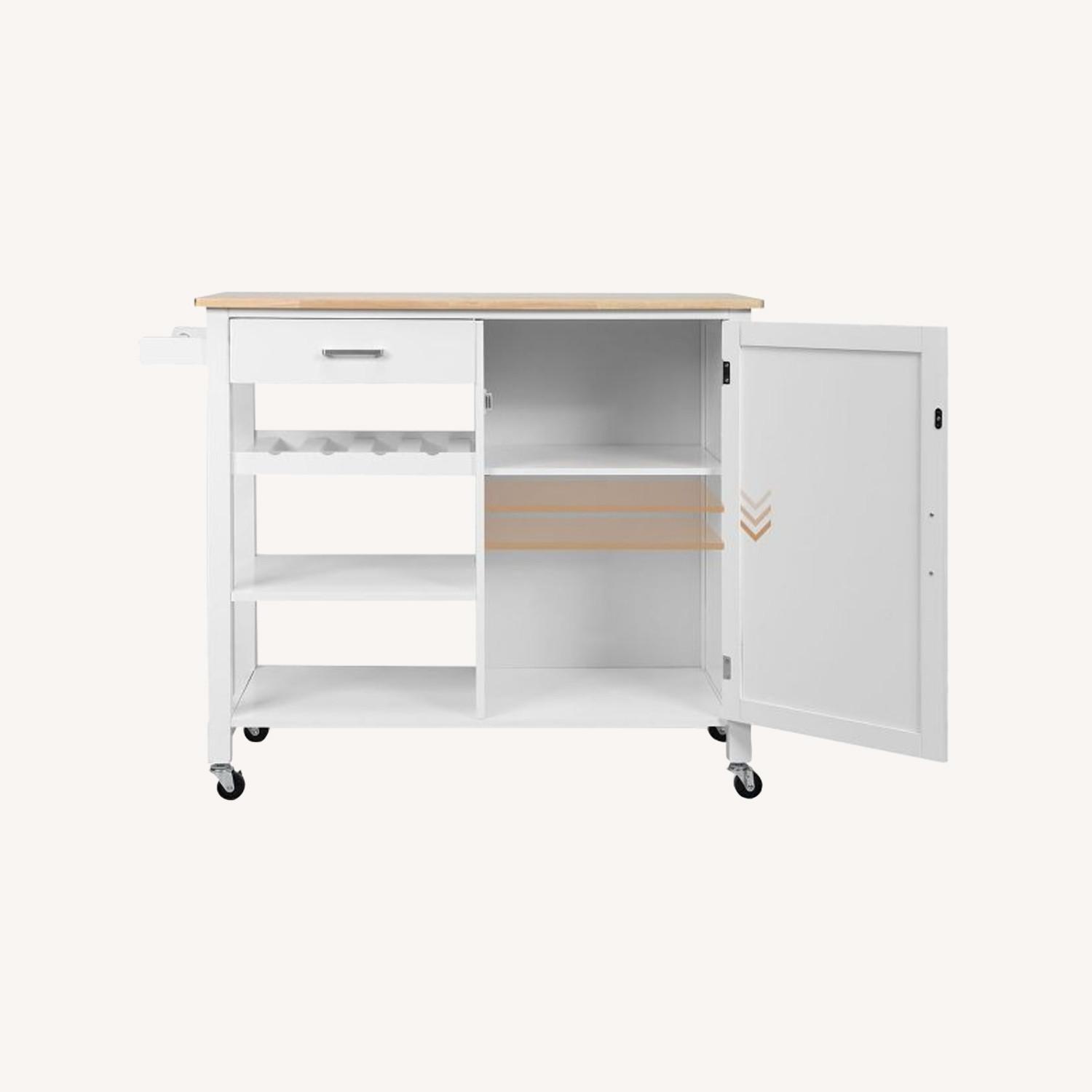 Costway Kitchen Island Cart and Storage AptDeco