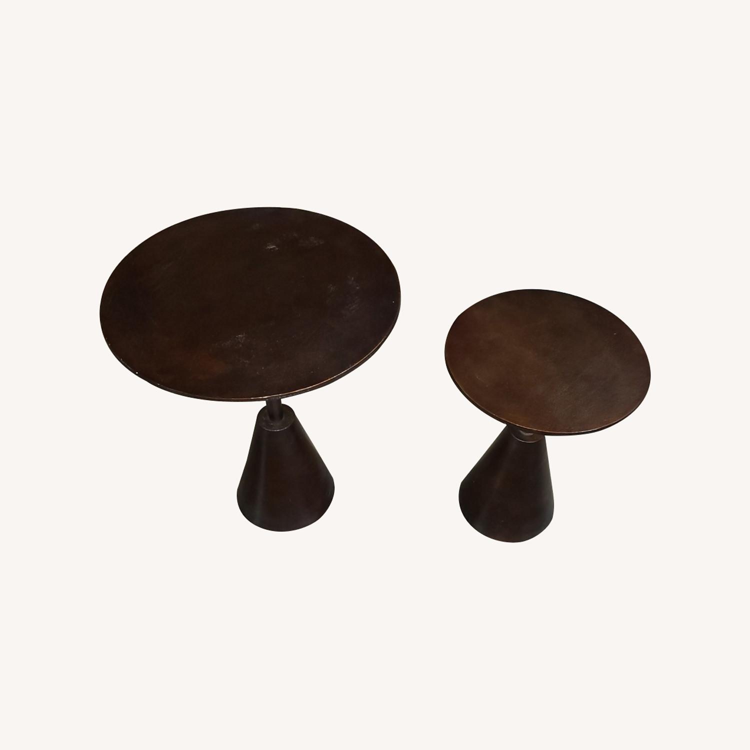 Scout Home Marley Side Table Set of 2 Antique Rust AptDeco